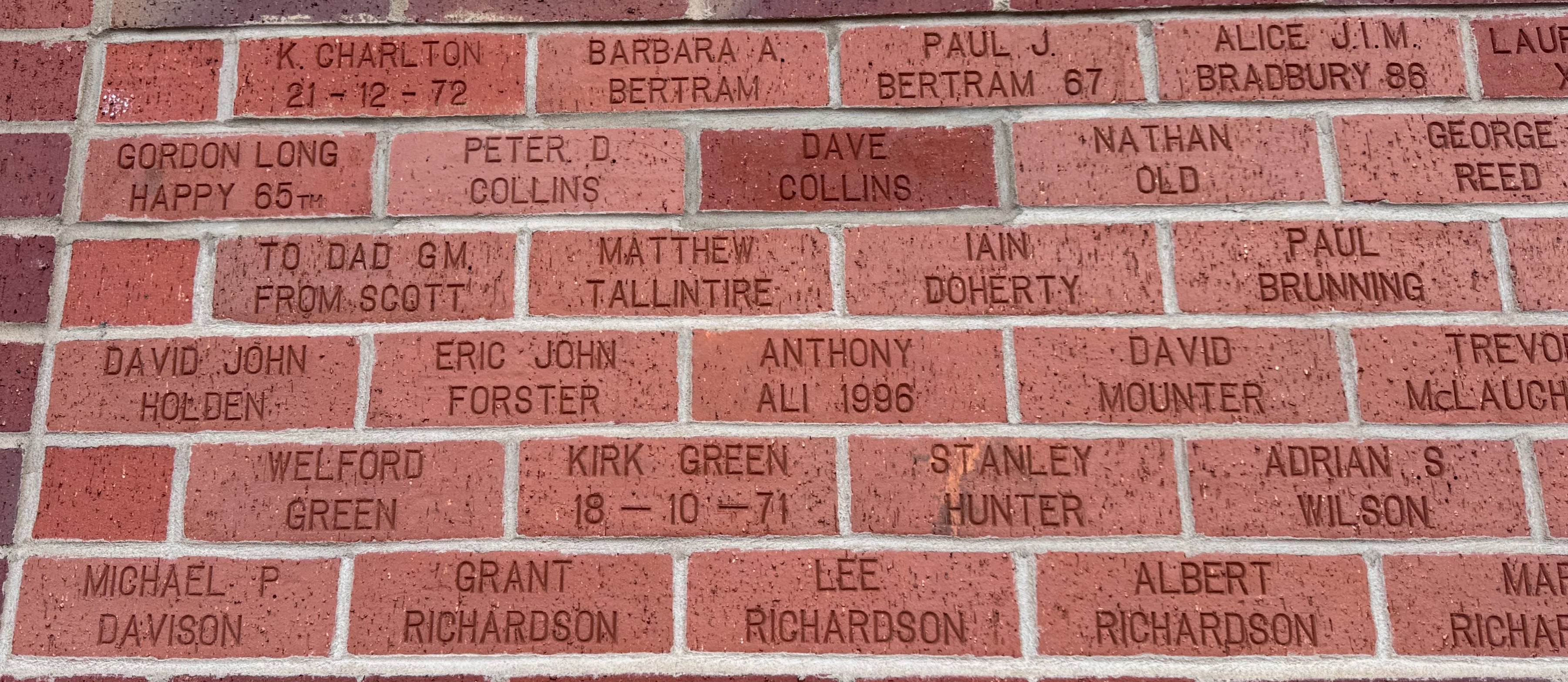 Image of brick for PAUL BRUNNING