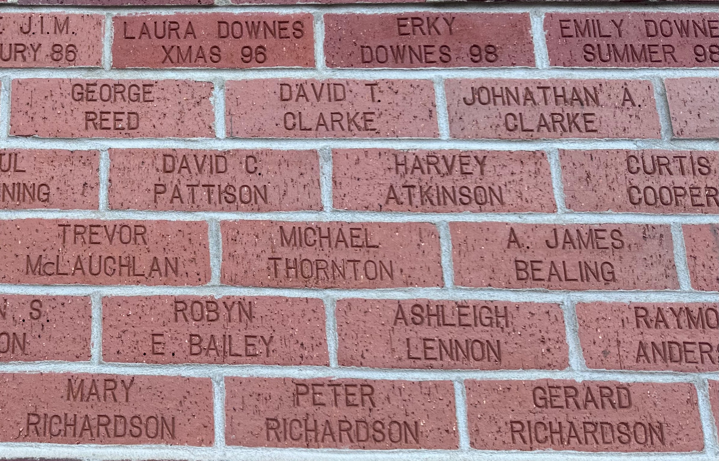 Image of brick for MARY RICHARDSON