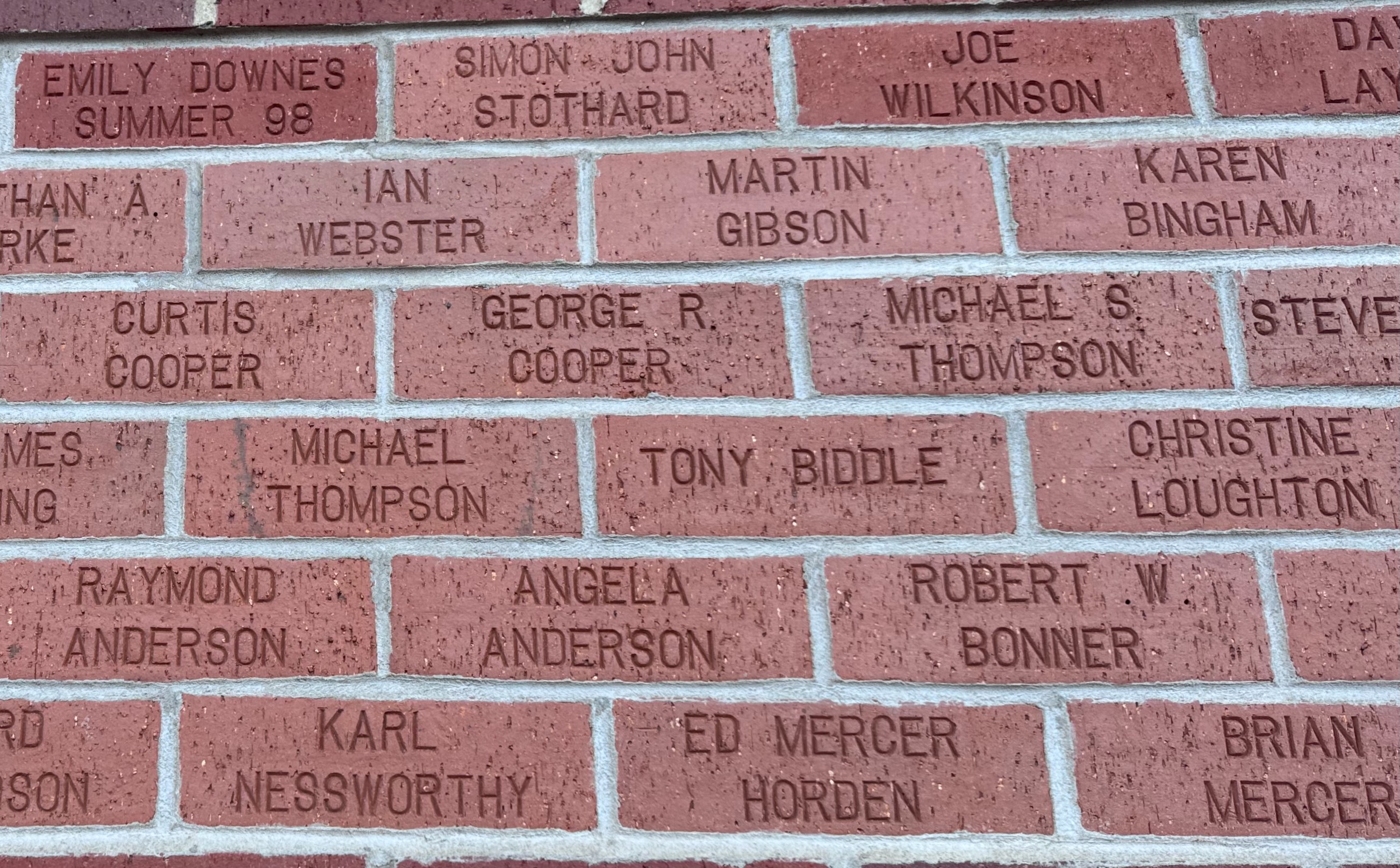 Image of brick for CURTIS COOPER