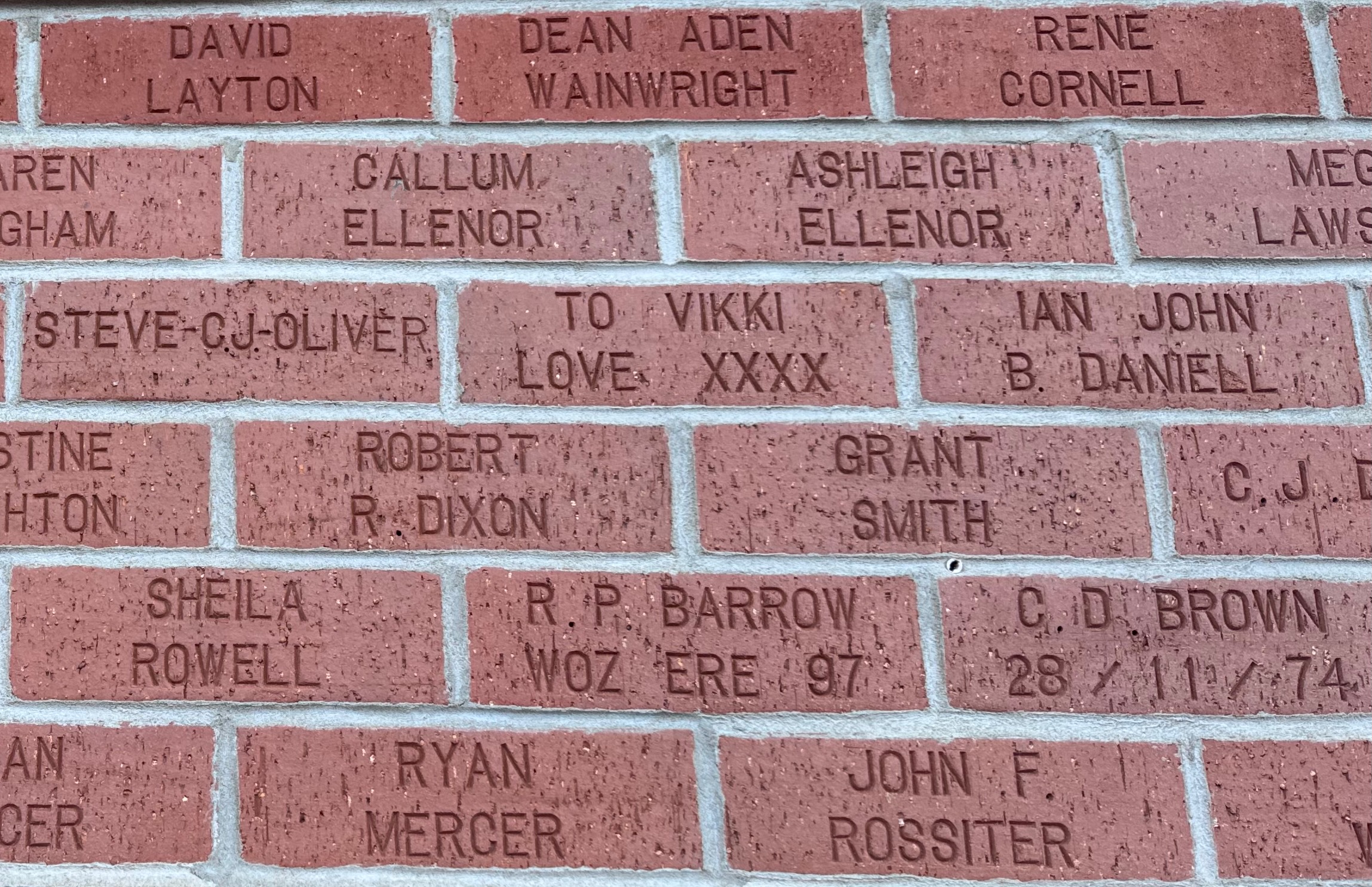 Image of brick for SHEILA ROWELL