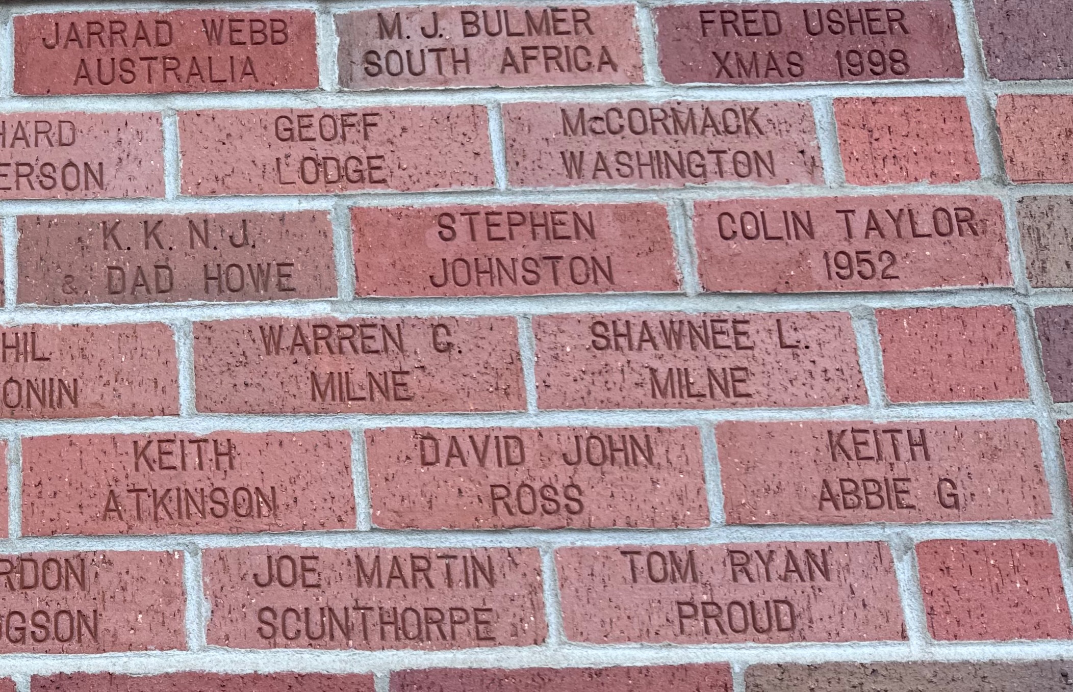 Image of brick for JARRAD WEBB AUSTRALIA