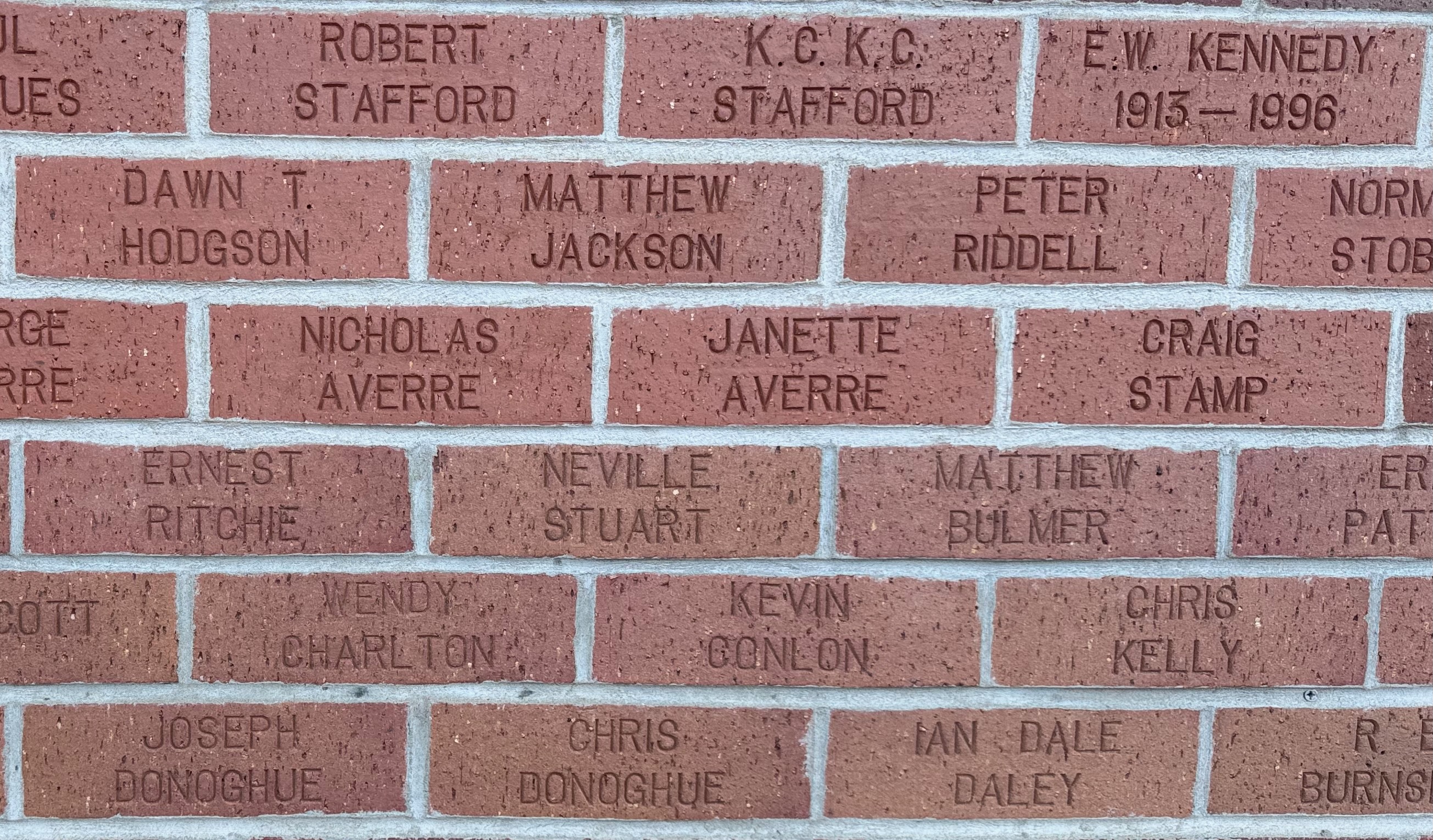 Image of brick for ERNEST RITCHIE