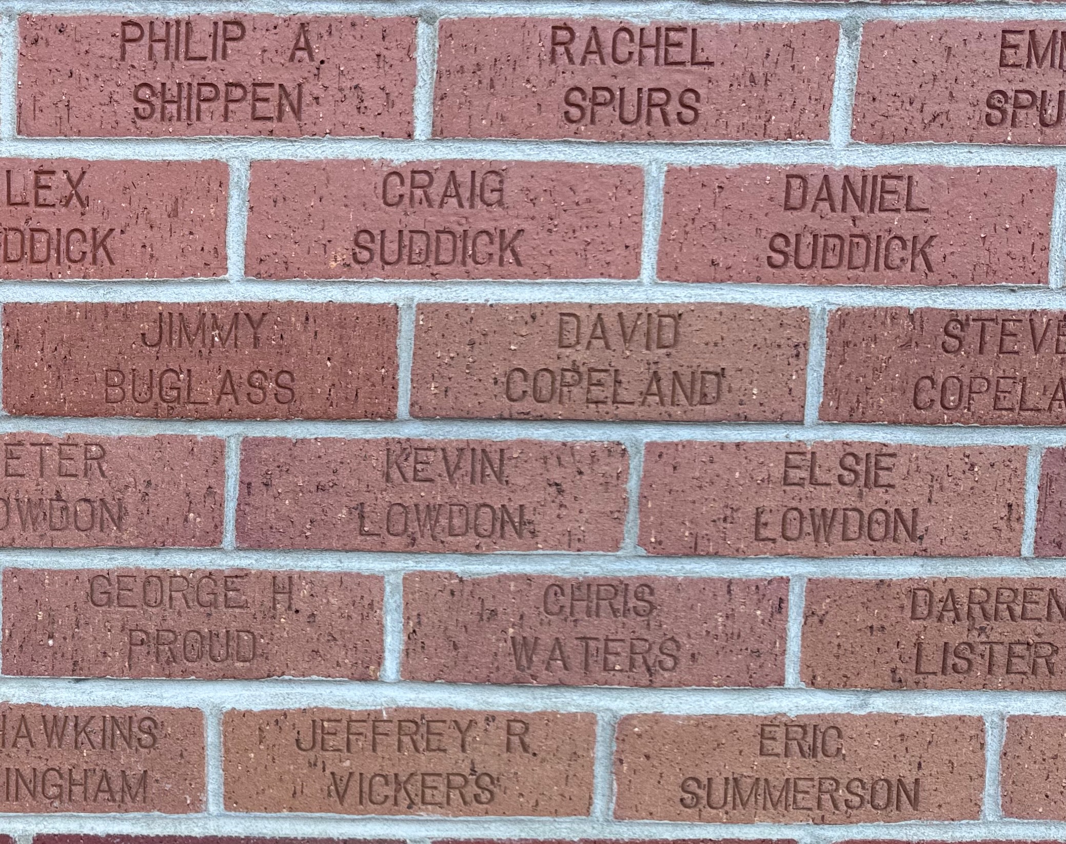 Image of brick for DAVID COPELAND