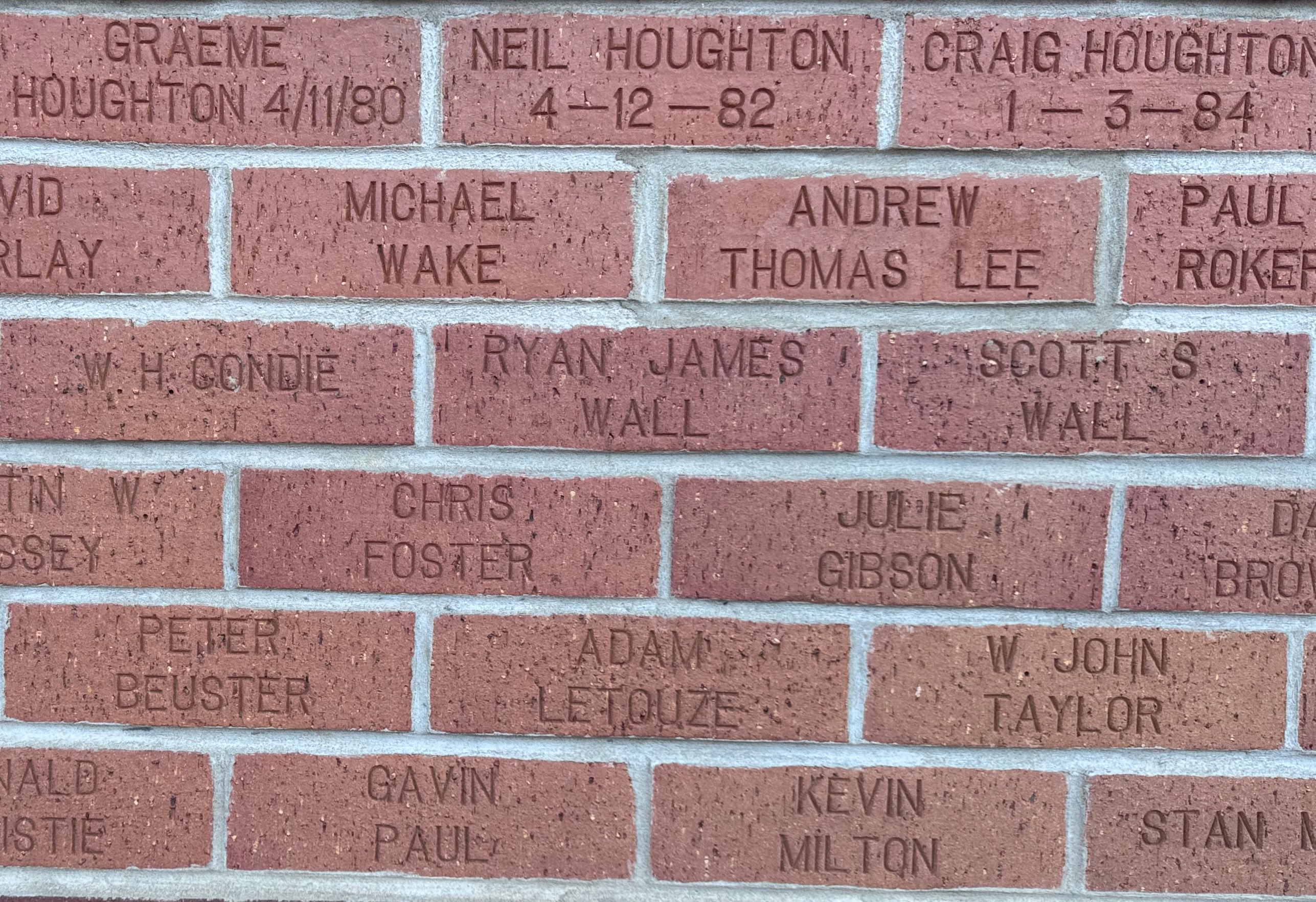 Image of brick for CHRIS FOSTER