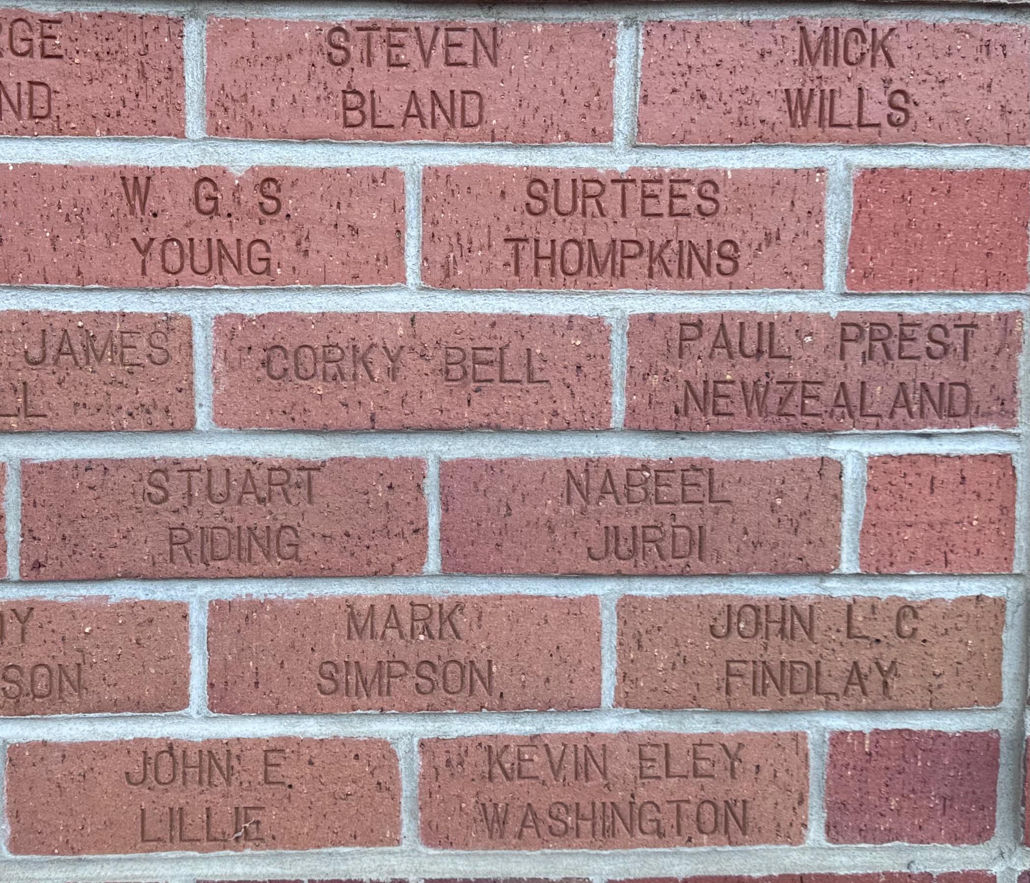 Image of brick for STUART RIDING