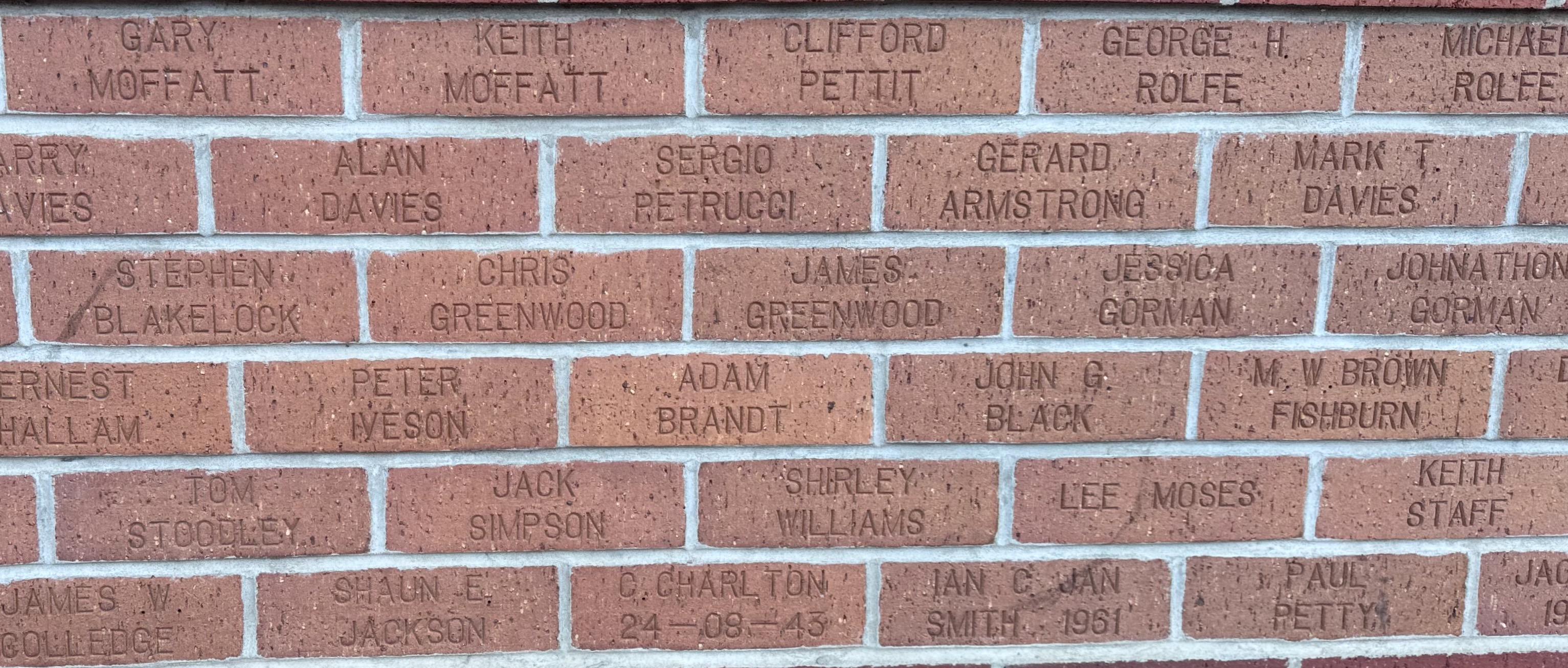 Image of brick for CLIFFORD PETTIT