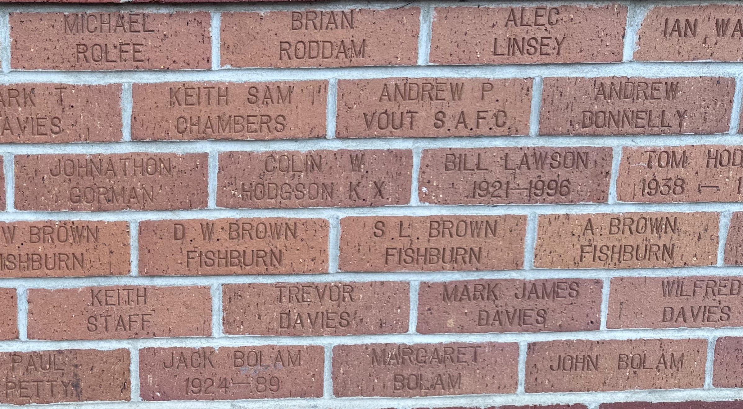 Image of brick for MICHAEL ROLFE