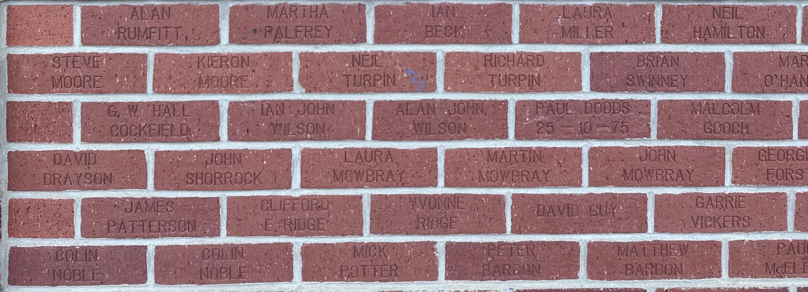 Image of brick for NEIL HAMILTON