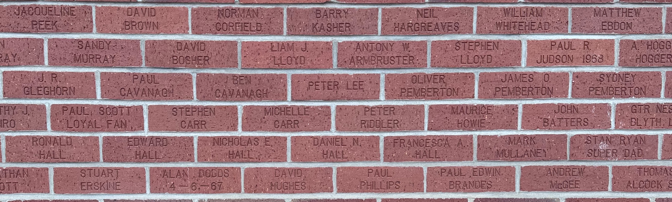 Image of brick for NORMAN CORFIELD