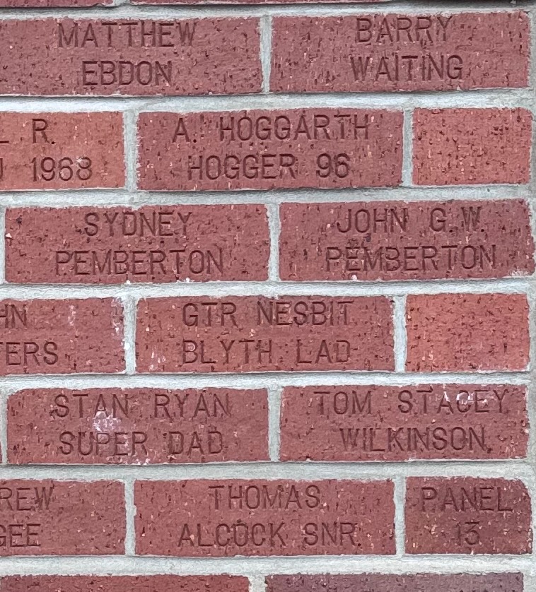 Image of brick for A. HOGGARTH HOGGER 96