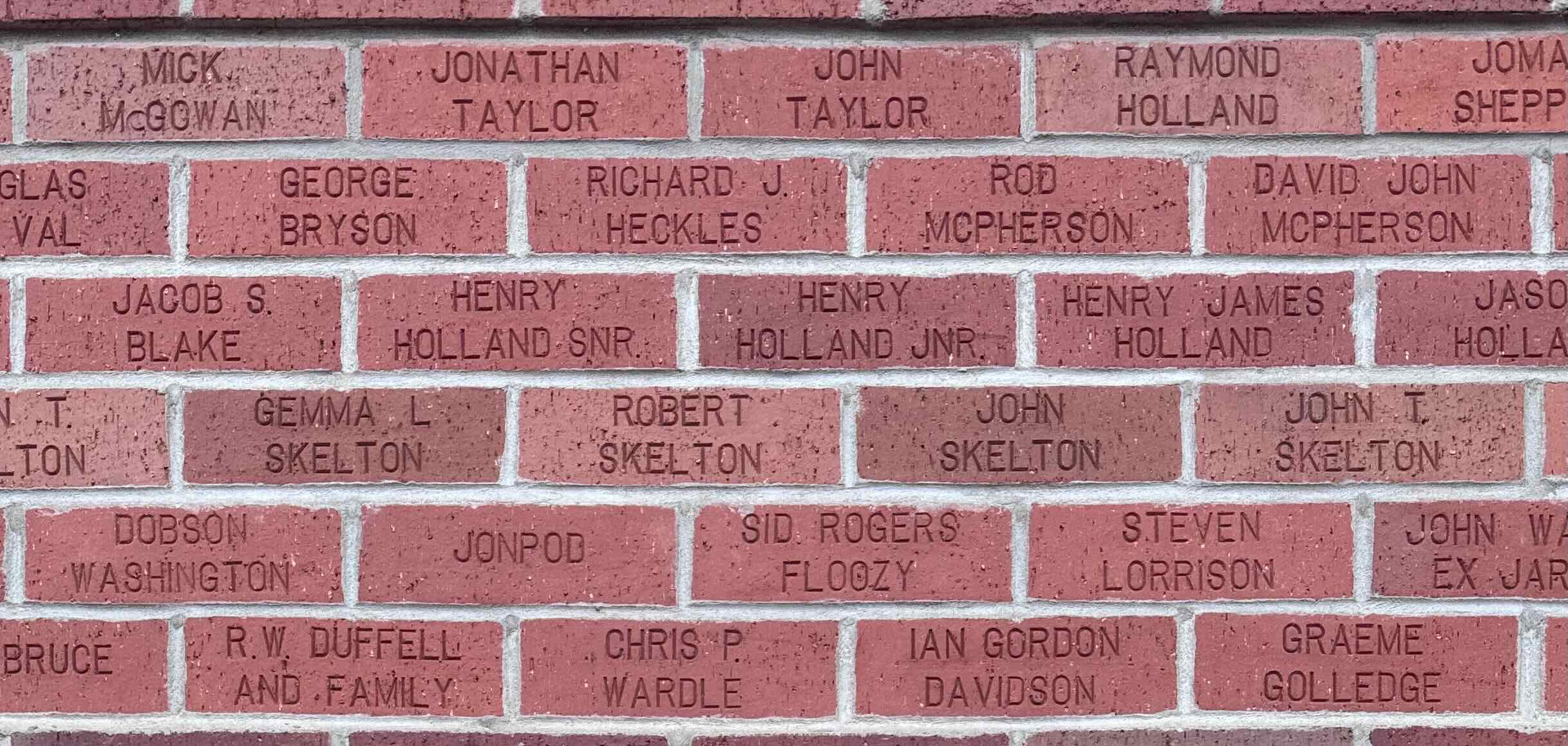 Image of brick for ROD MCPHERSON