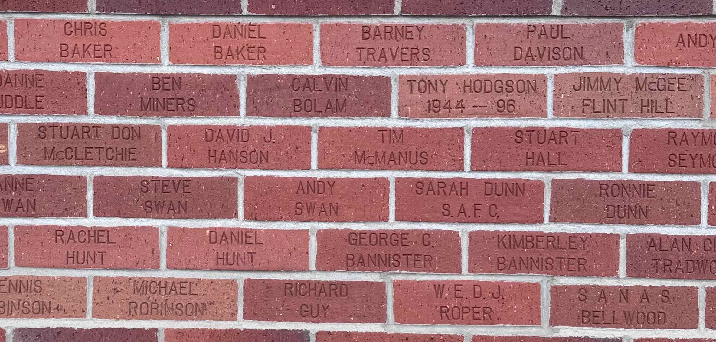 Image of brick for STEVE SWAN