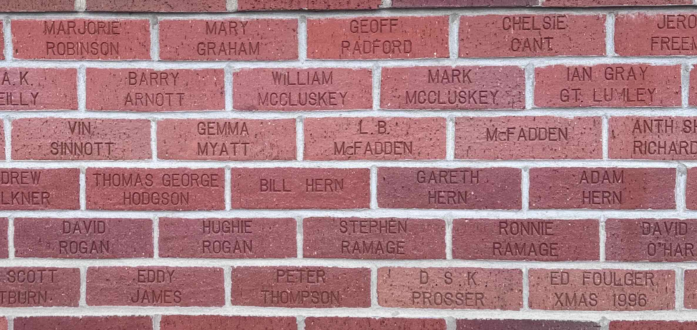 Image of brick for MARY GRAHAM
