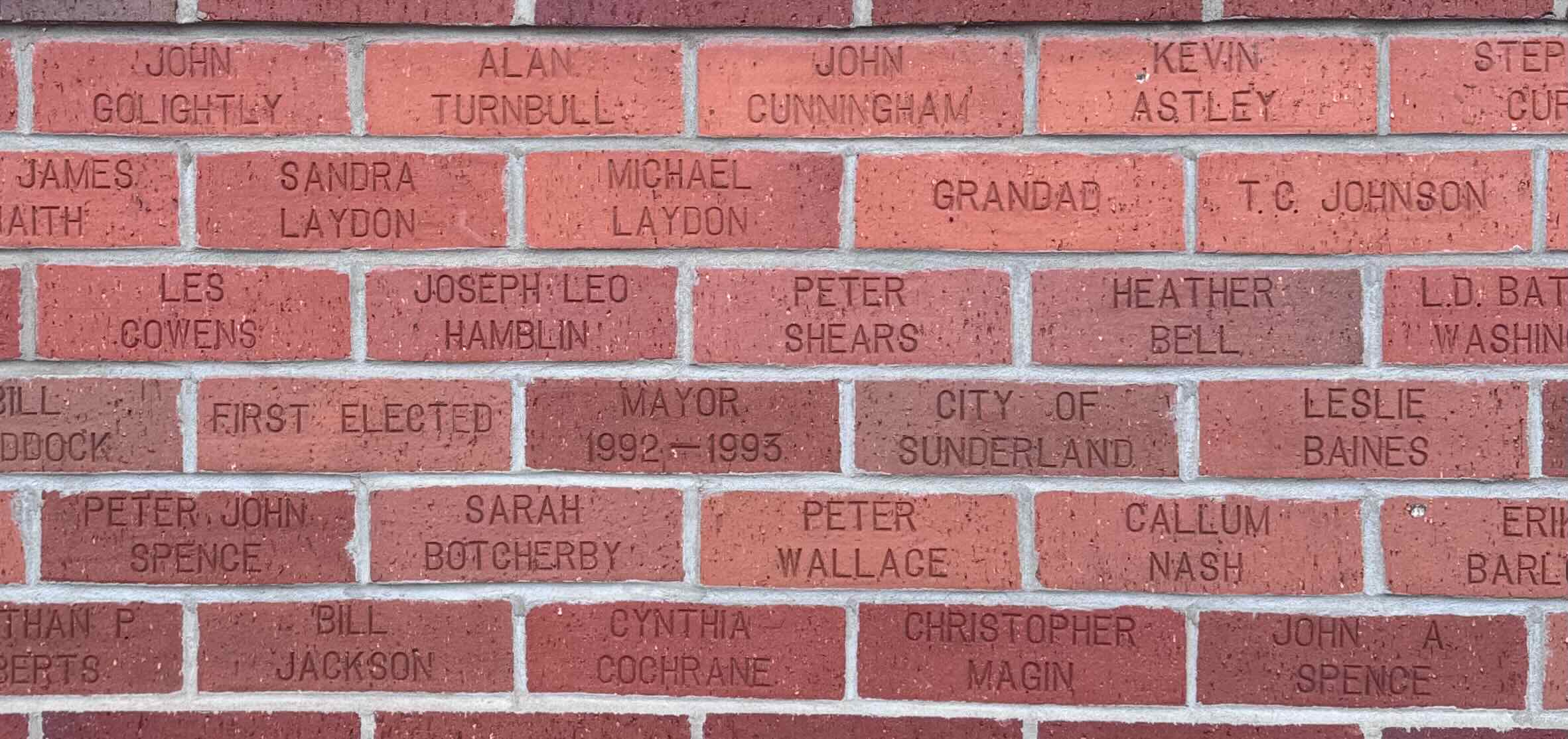 Image of brick for T.C. JOHNSON
