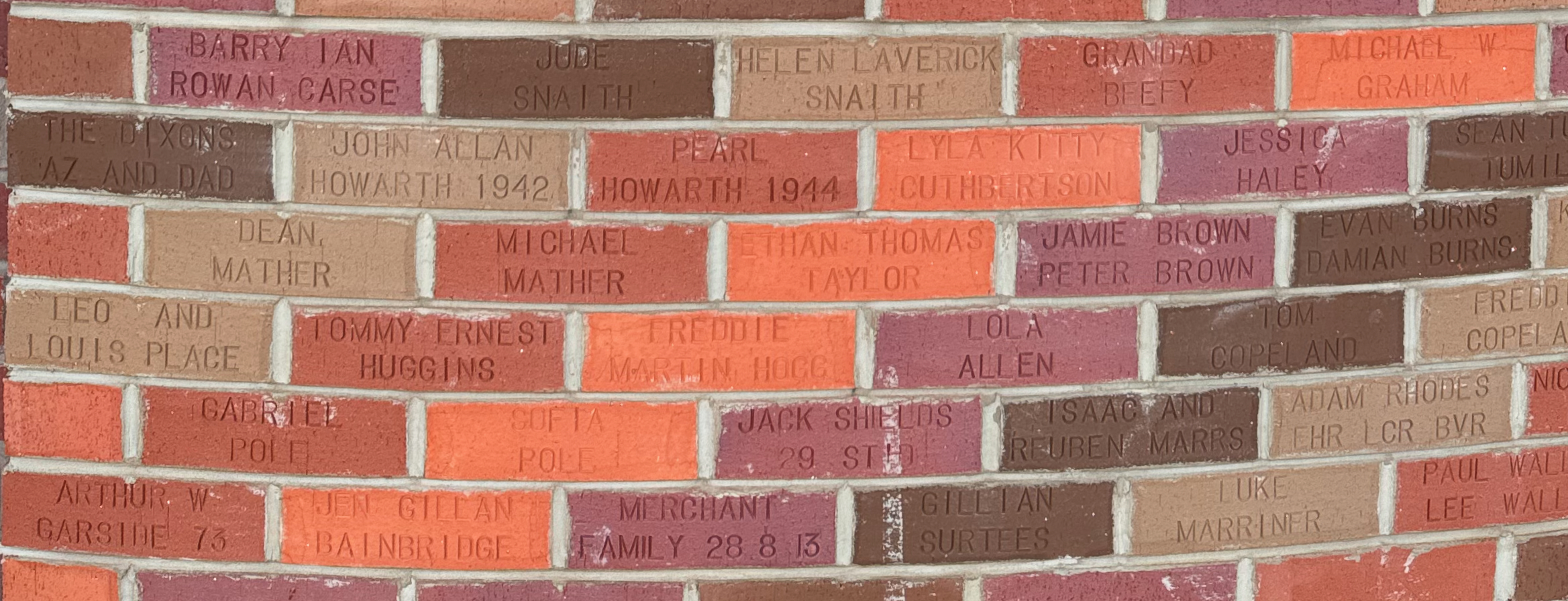 Image of brick for ARTHUR W GARSIDE 73