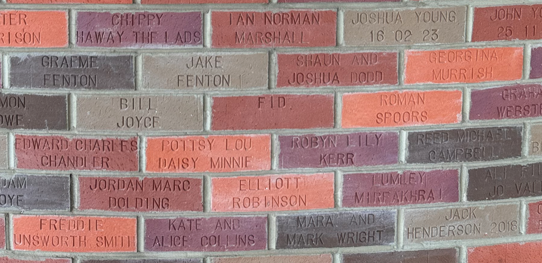 Image of brick for JOSHUA YOUNG 16 02 23