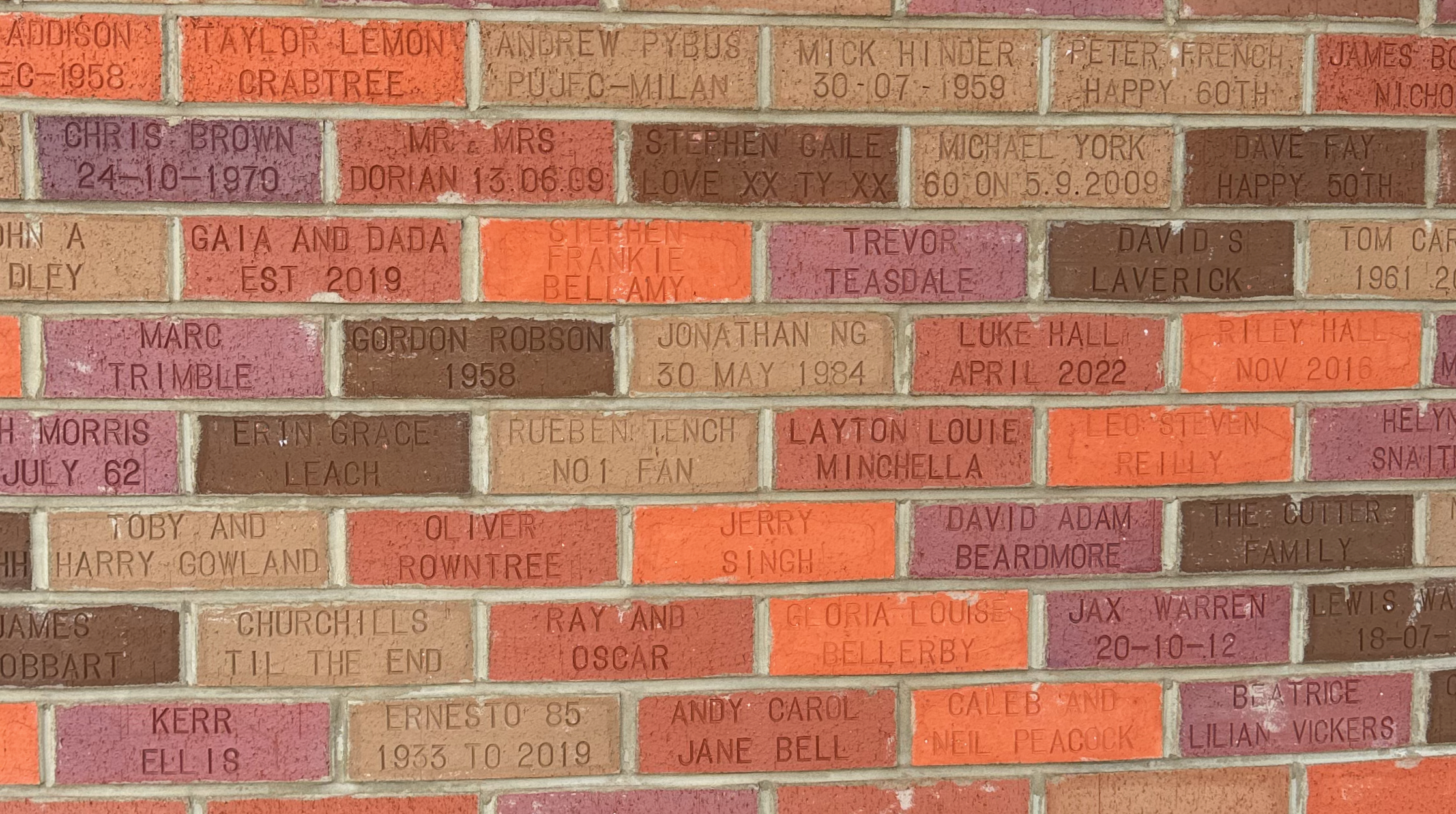 Image of brick for ERNESTO 85 1933 TO 2019