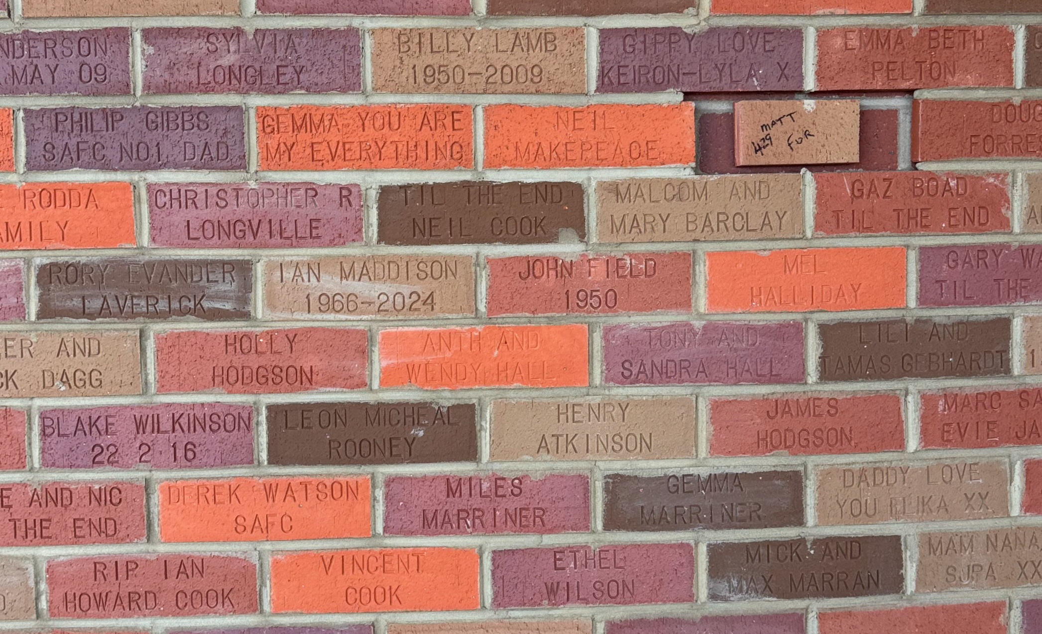 Image of brick for HOLLY HODGSON