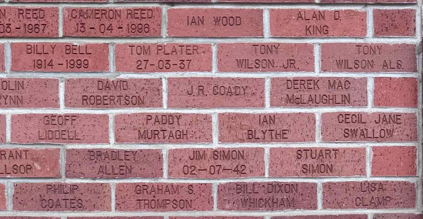 Image of brick for DAVID ROBERTSON