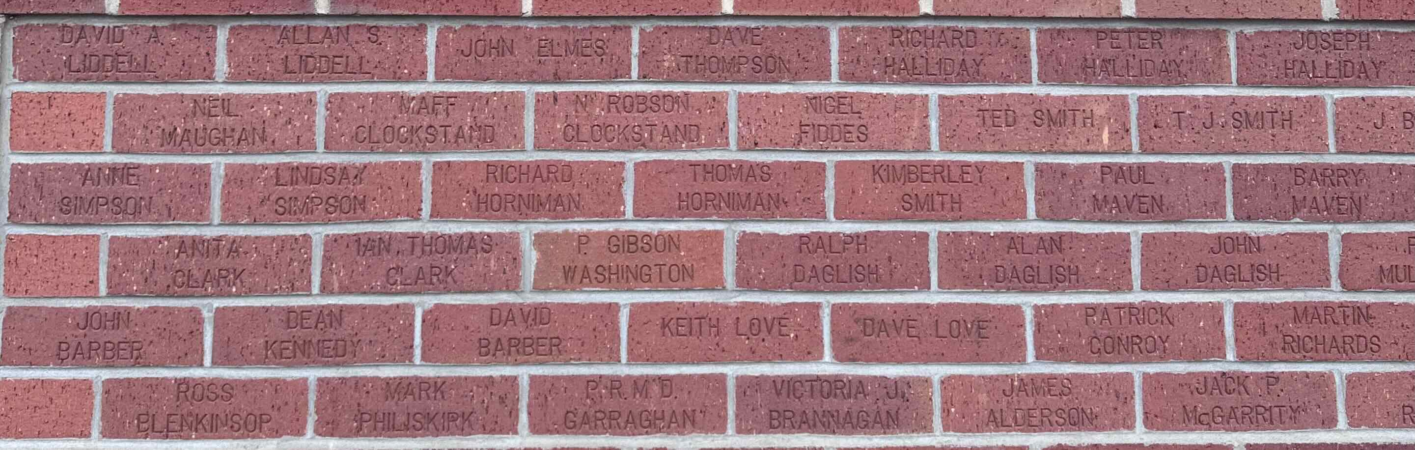 Image of brick for RICHARD HALLIDAY