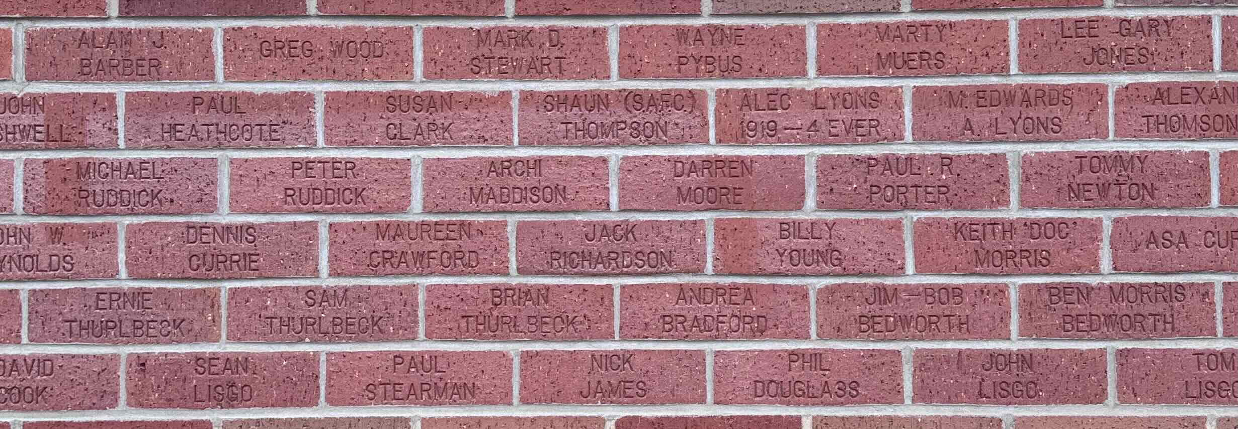 Image of brick for ALAN J. BARBER