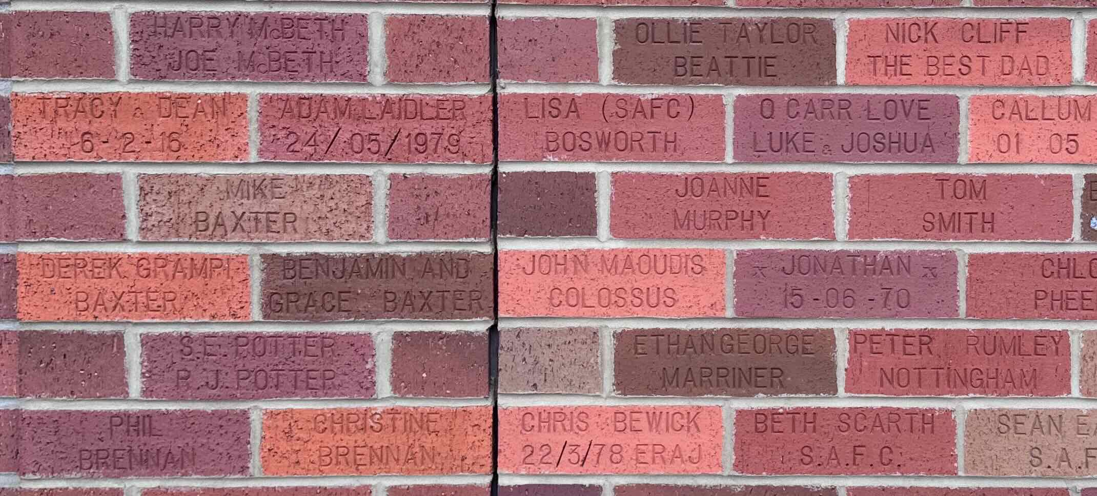 Image of brick for LISA (SAFC) BOSWORTH