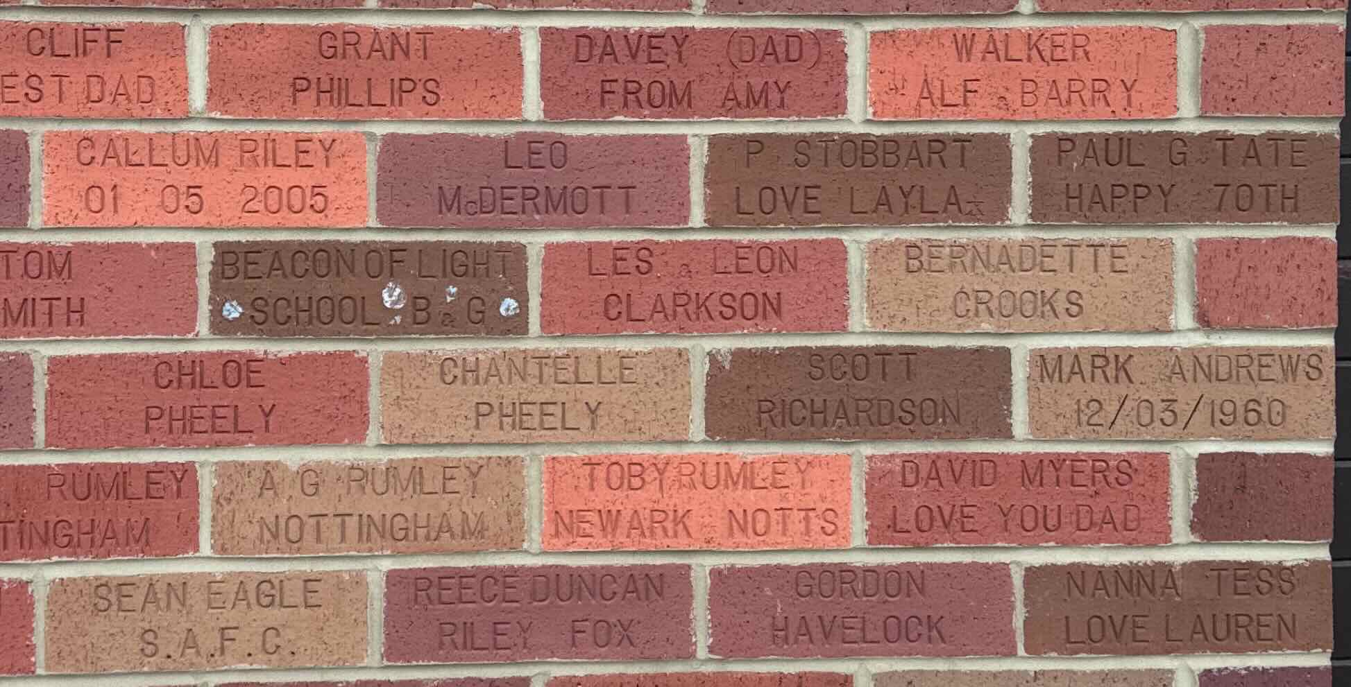 Image of brick for TOBY RUMLEY NEWARK NOTTS