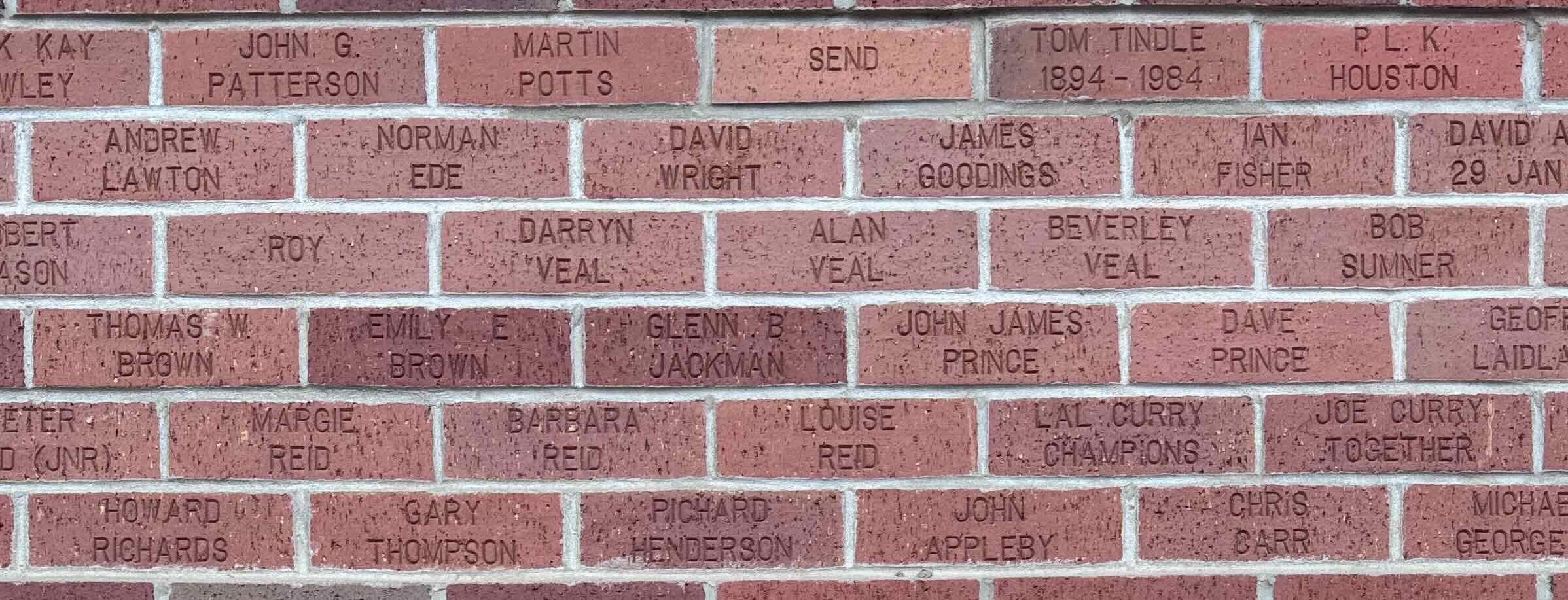 Image of brick for DAVID WRIGHT