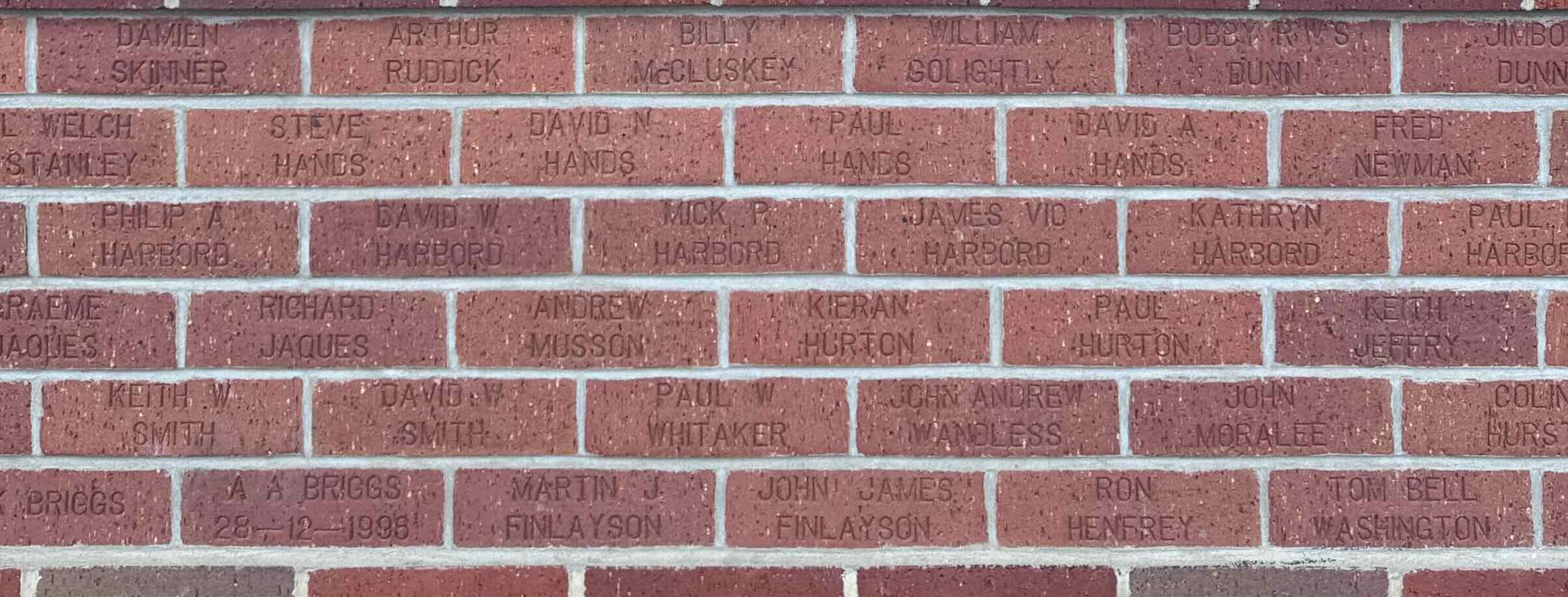 Image of brick for TOM BELL WASHINGTON
