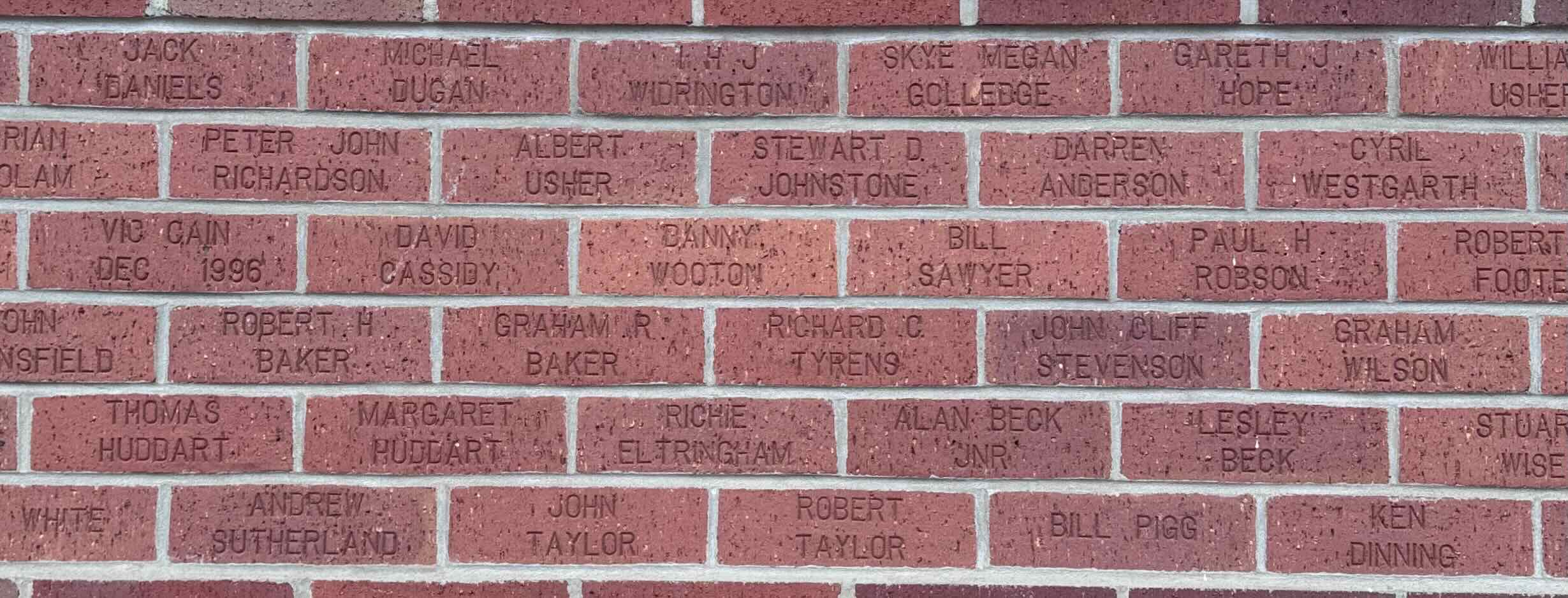 Image of brick for CYRIL WESTGARTH