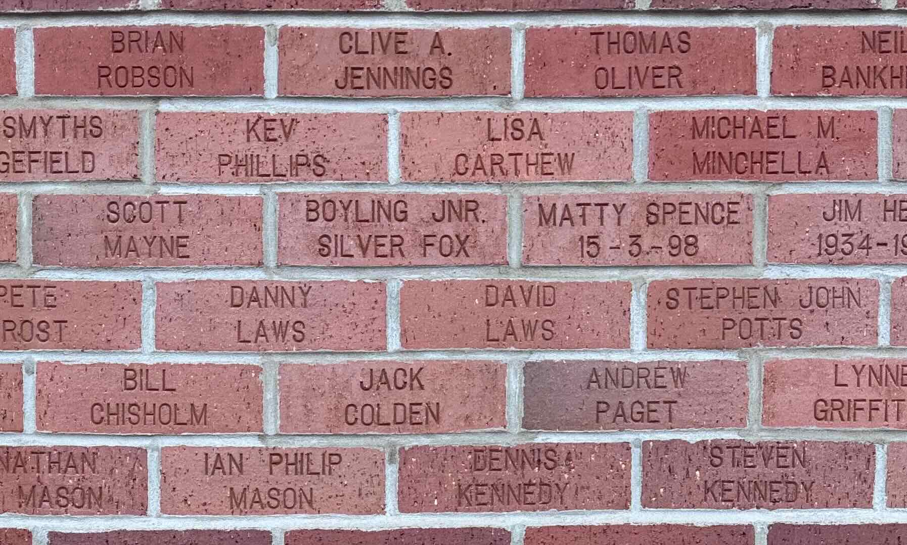 Image of brick for BILL CHISHOLM