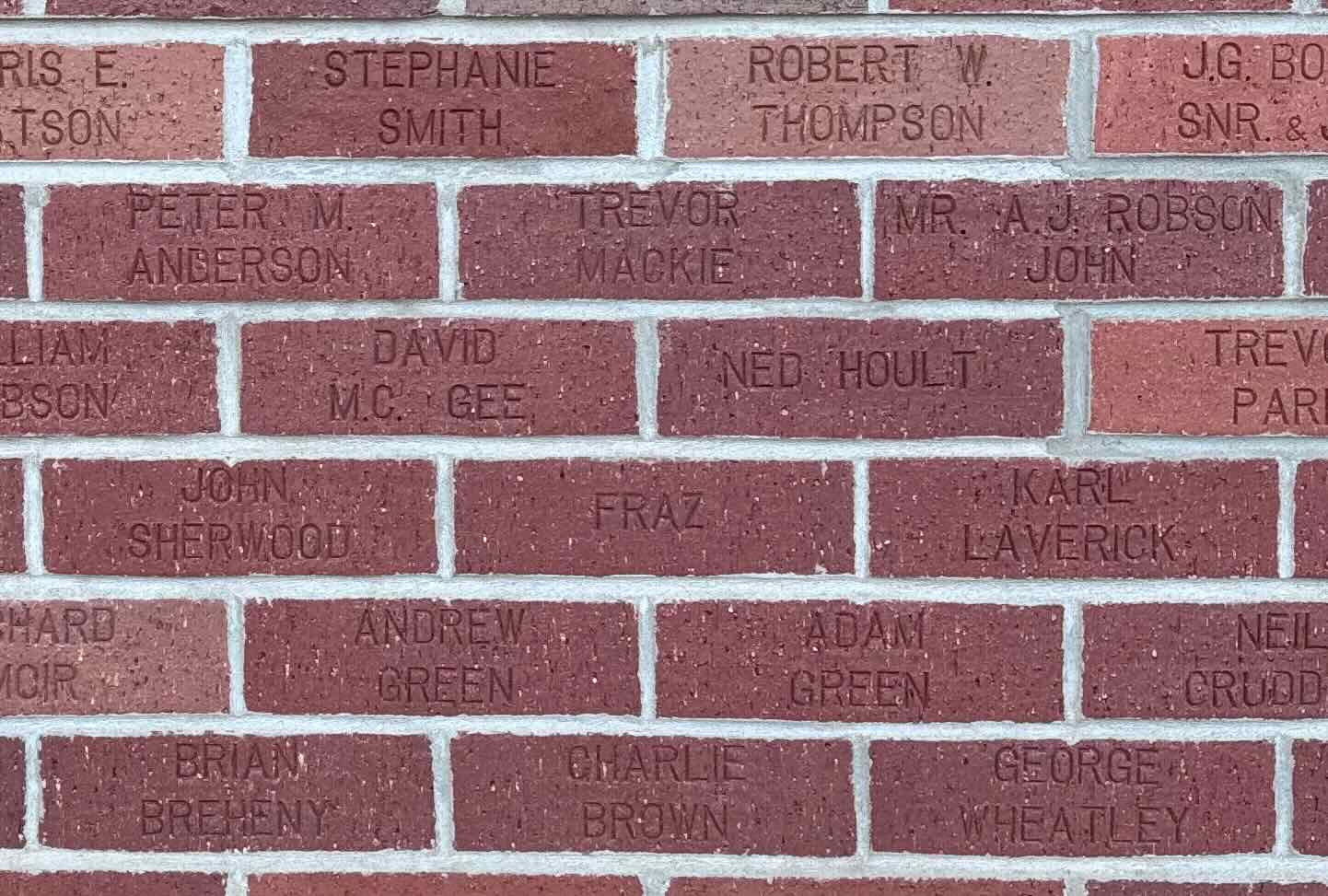 Image of brick for ROBERT W. THOMPSON