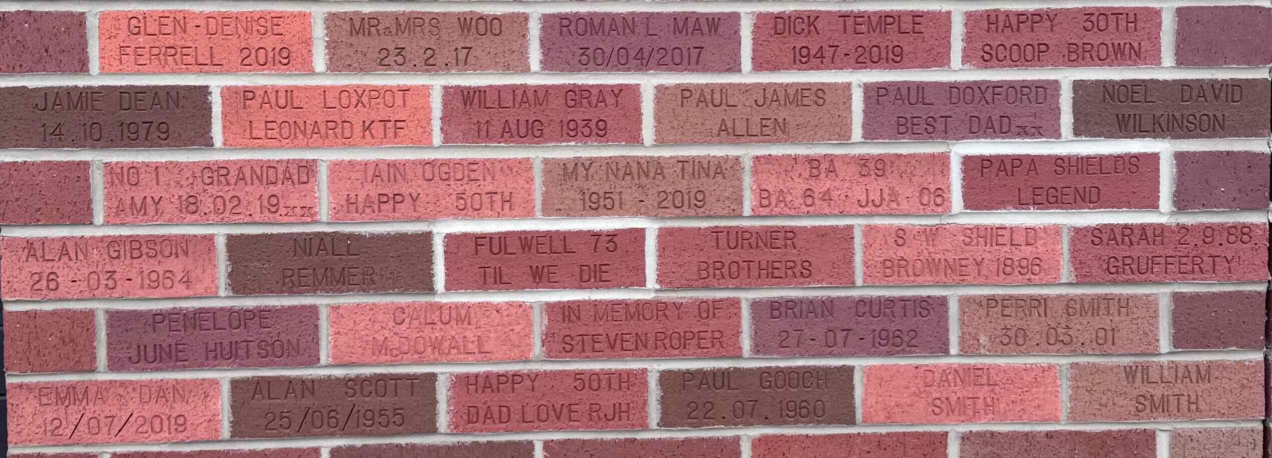 Image of brick for GLEN-DENISE FERRELL 2019