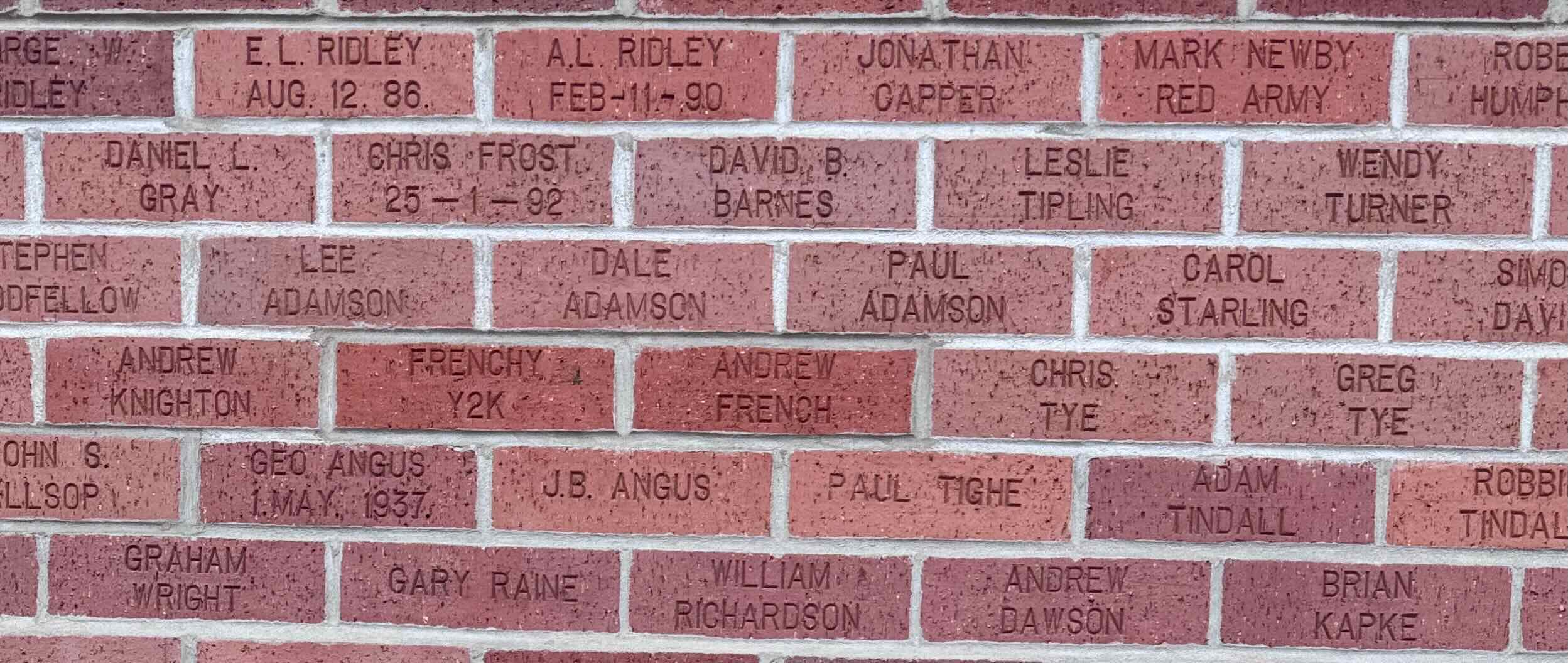 Image of brick for DAVID B. BARNES
