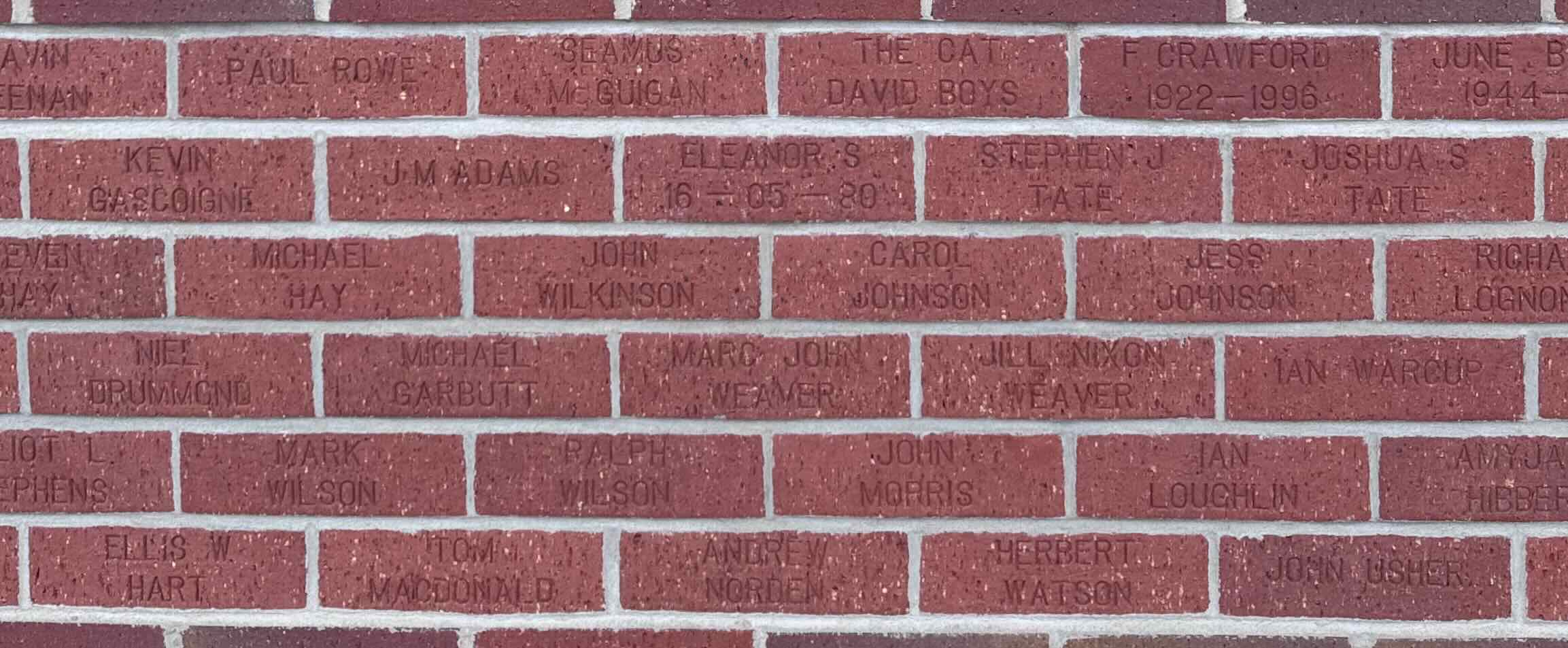 Image of brick for IAN LOUGHLIN