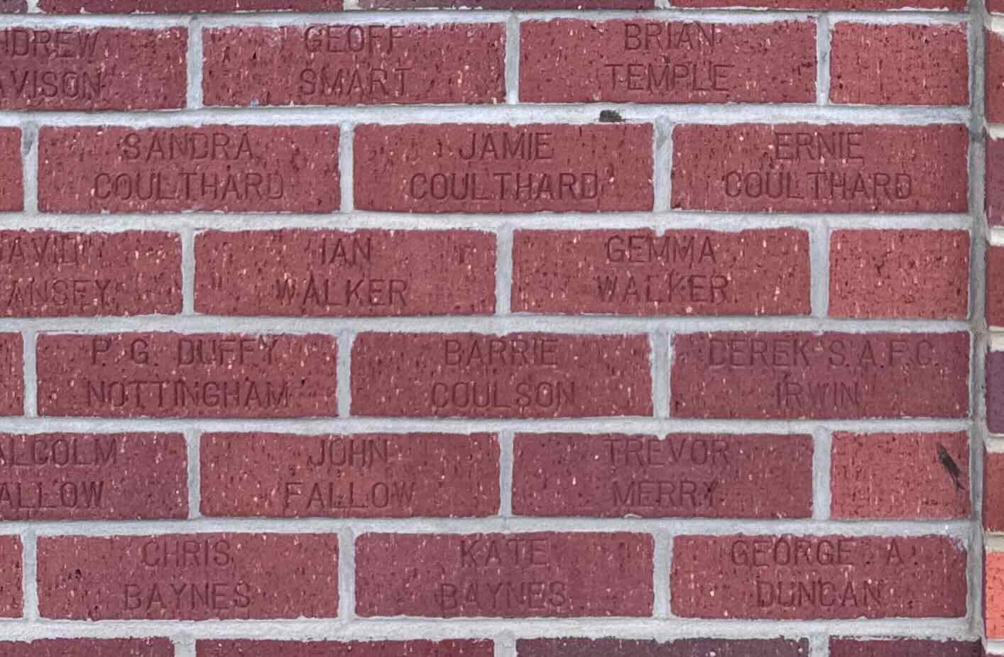 Image of brick for BARRIE COULSON