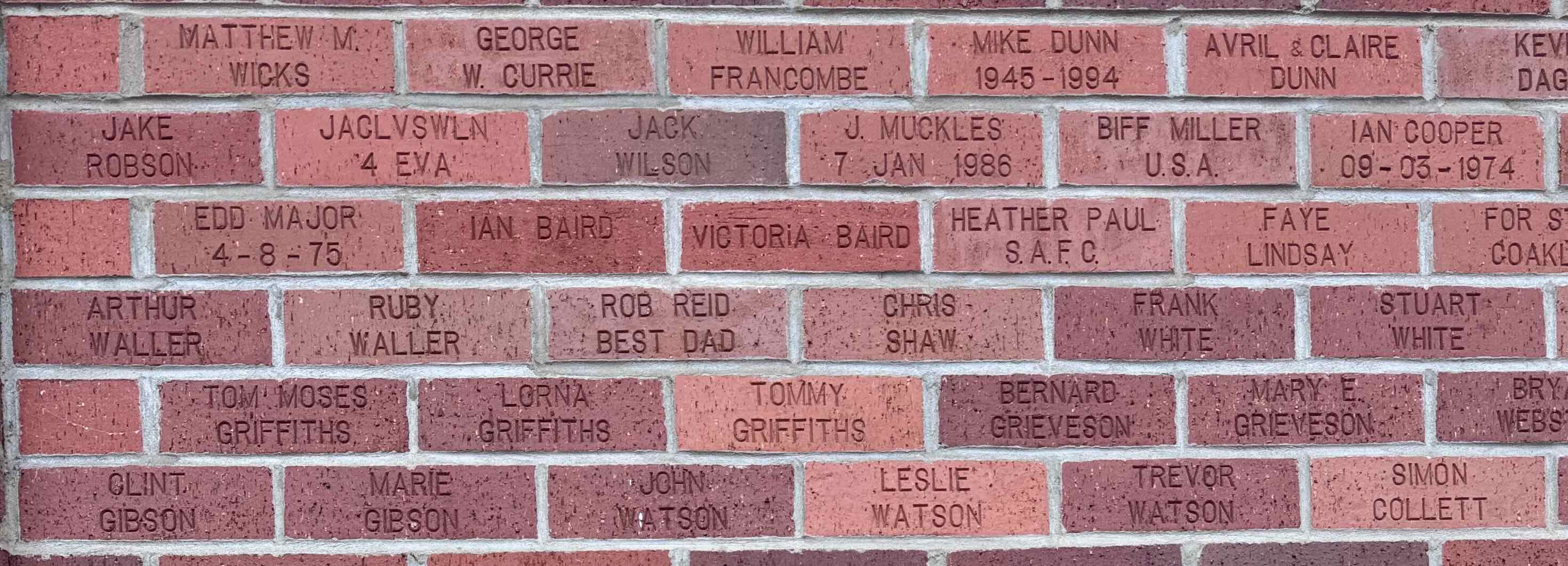 Image of brick for FAYE LINDSAY
