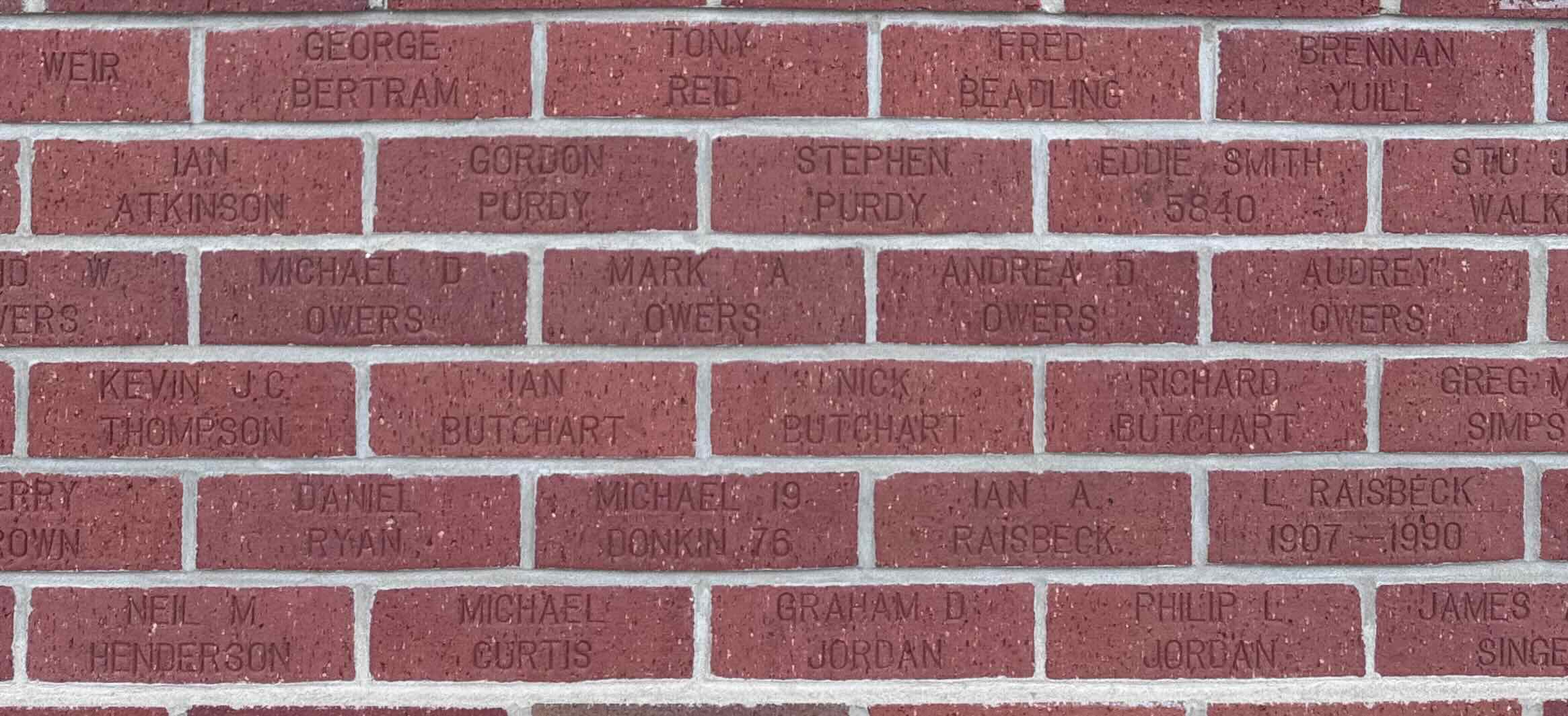 Image of brick for IAN ATKINSON