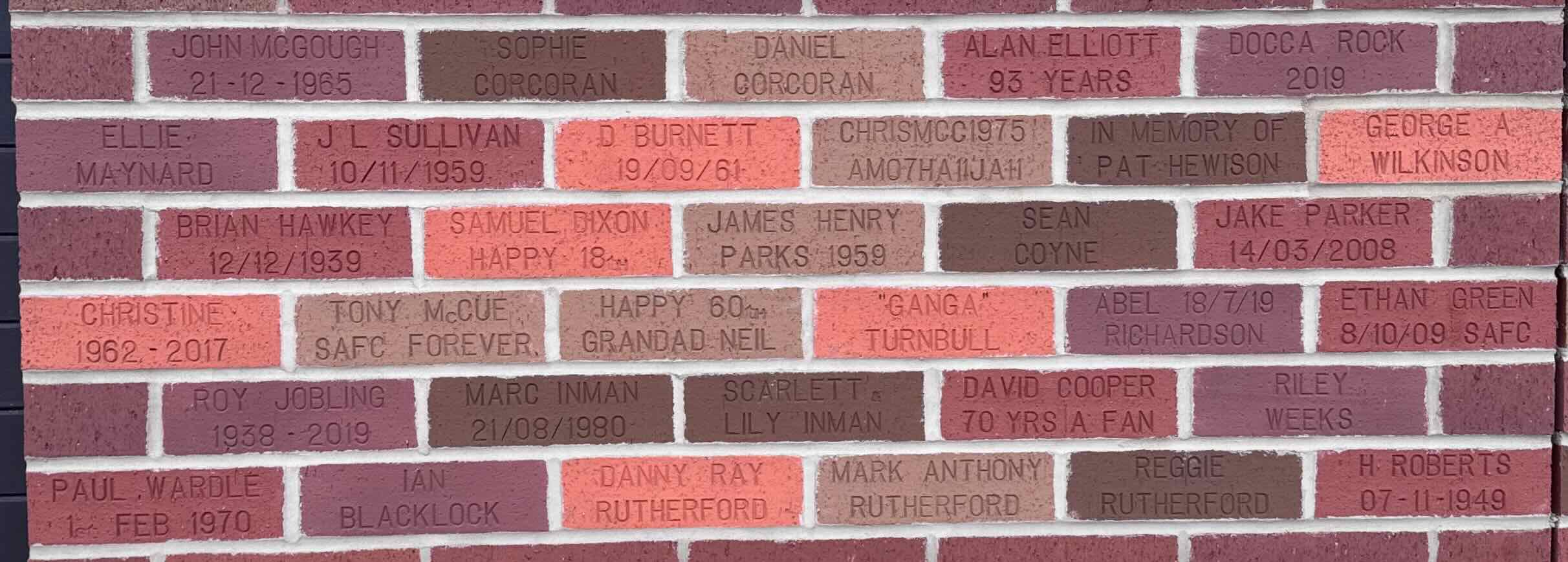 Image of brick for JOHN McGOUGH 21-12-1965