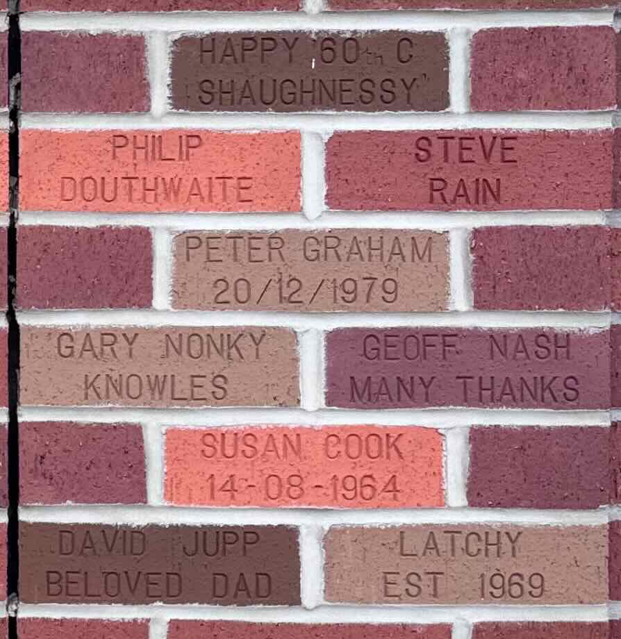 Image of brick for HAPPY '60th C SHAUGHNESSY