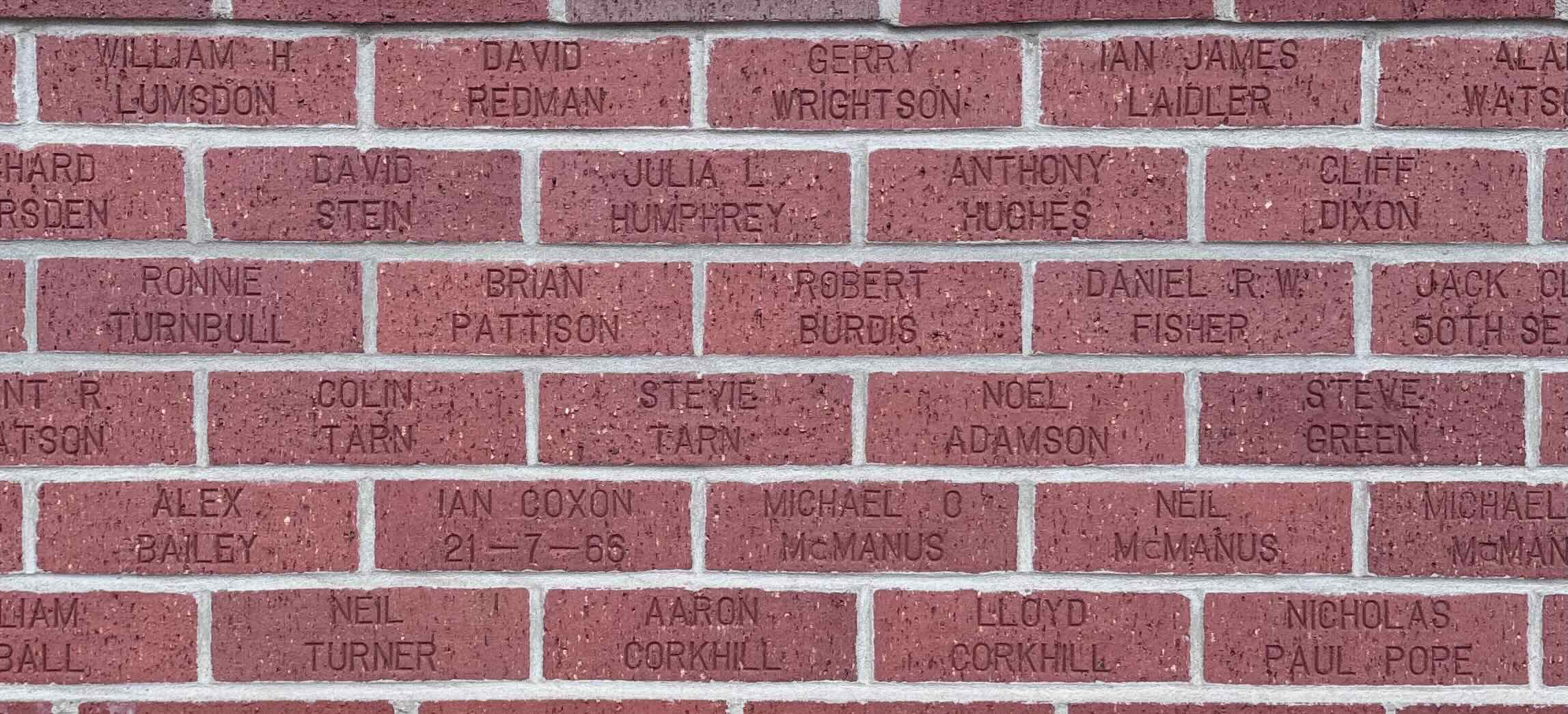 Image of brick for IAN JAMES LAIDLER