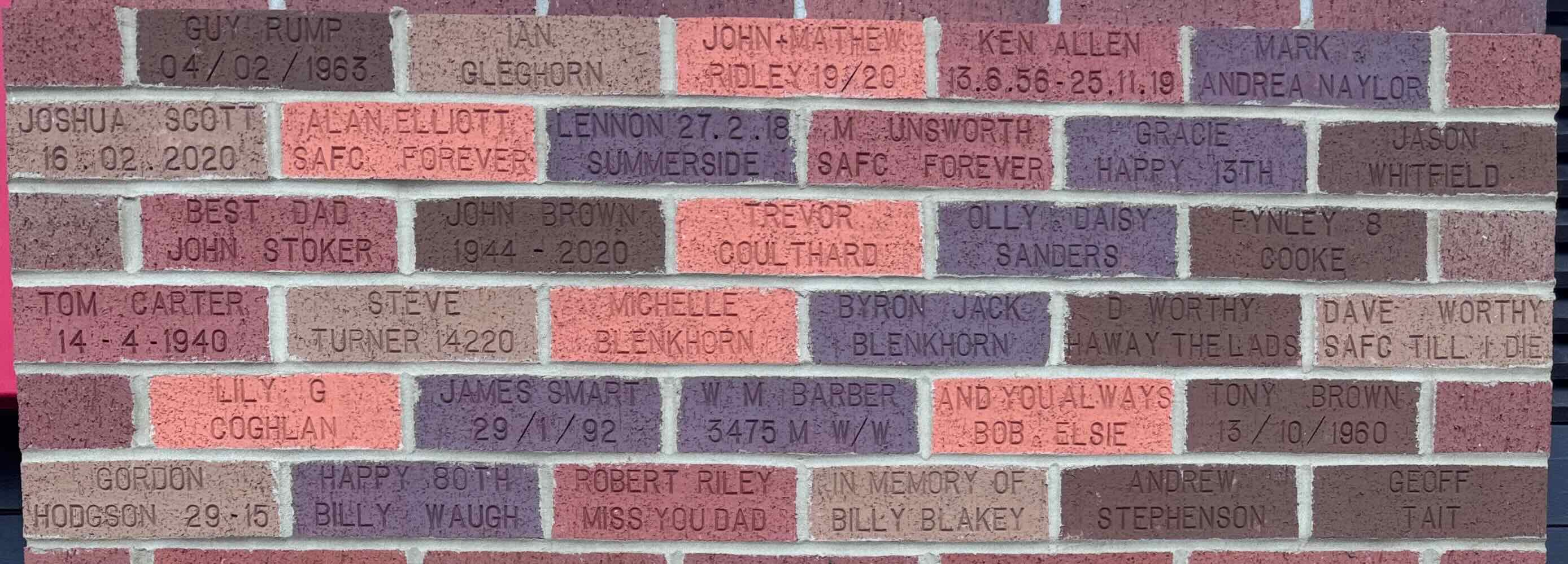 Image of brick for IN MEMORY OF BILLY BLAKEY
