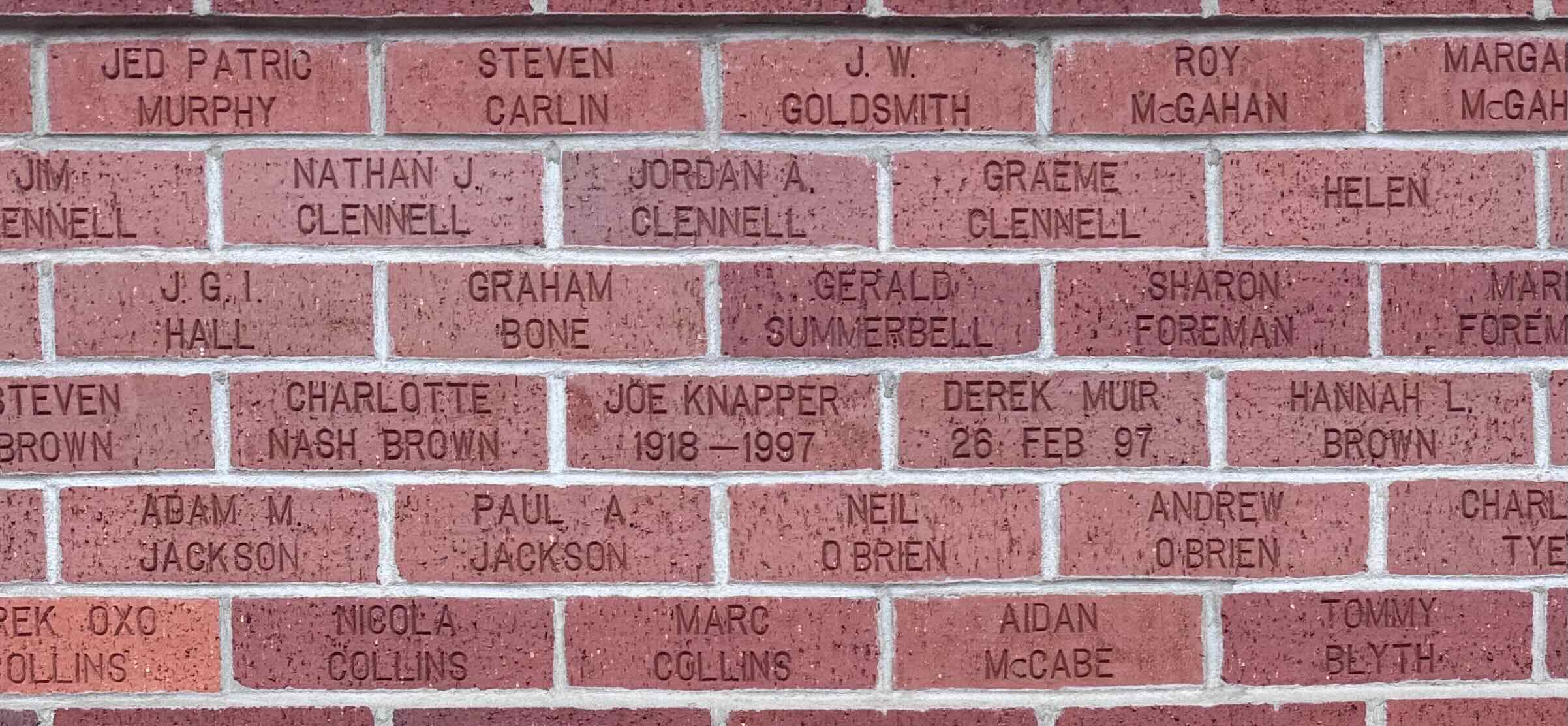 Image of brick for GERALD SUMMERBELL