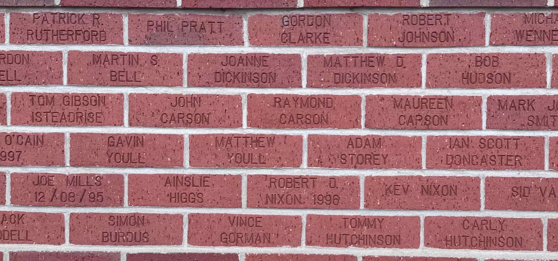 Image of brick for E.K. O'CAIN 1997