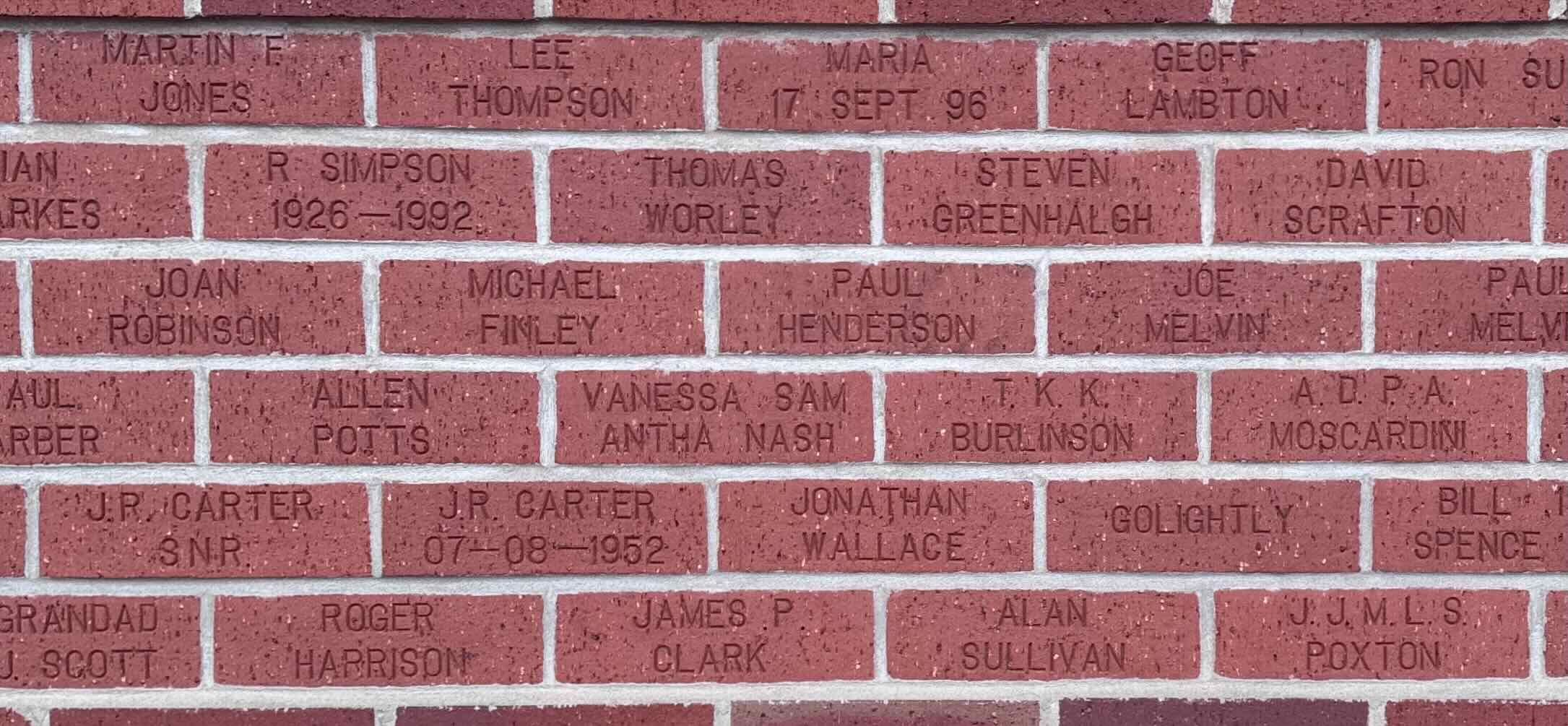 Image of brick for GEOFF LAMBTON