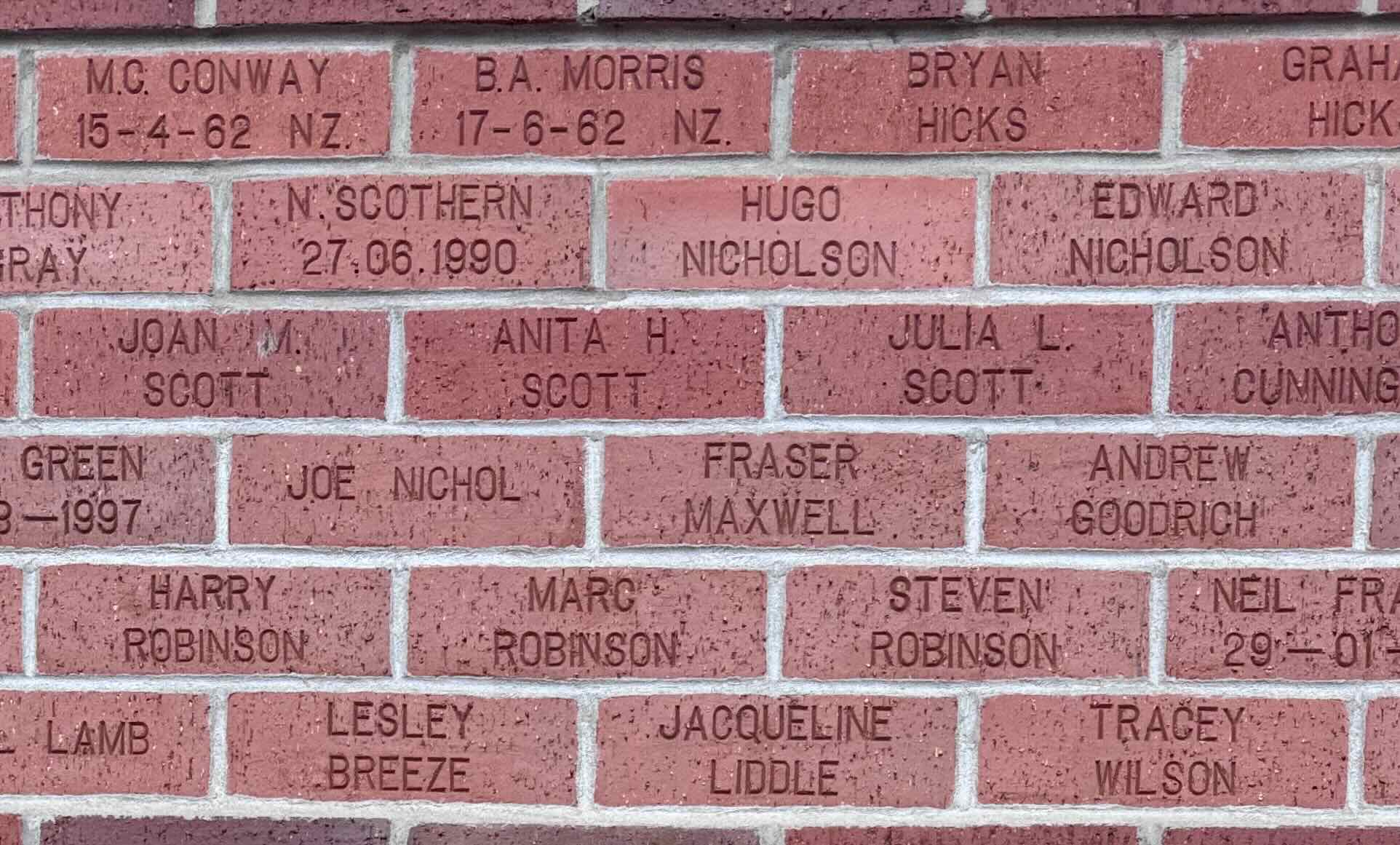 Image of brick for BRYAN HICKS