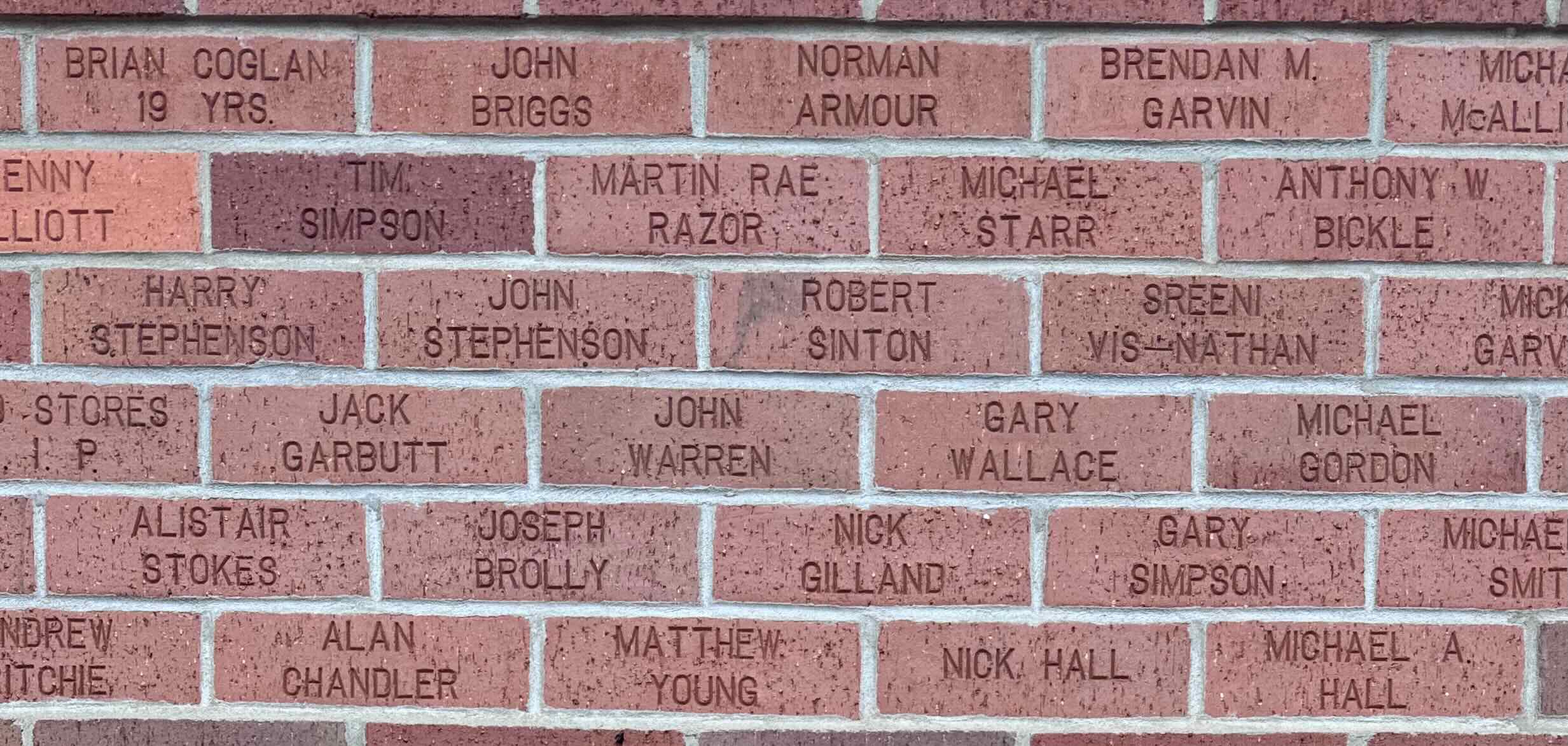 Image of brick for HARRY STEPHENSON