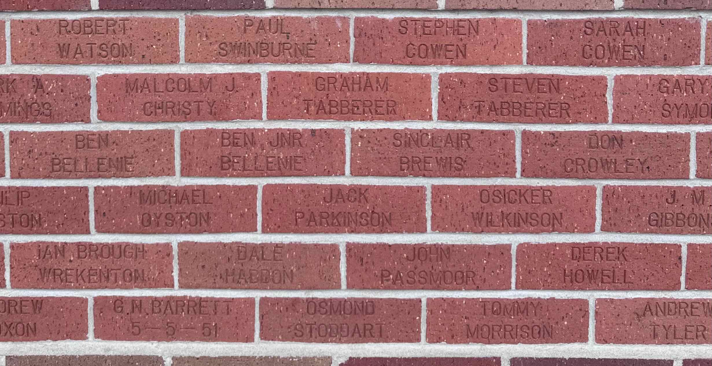 Image of brick for STEVEN TABBERER
