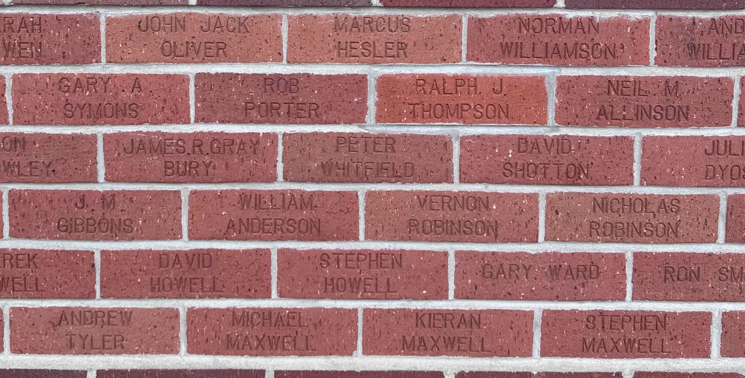 Image of brick for GARY WARD