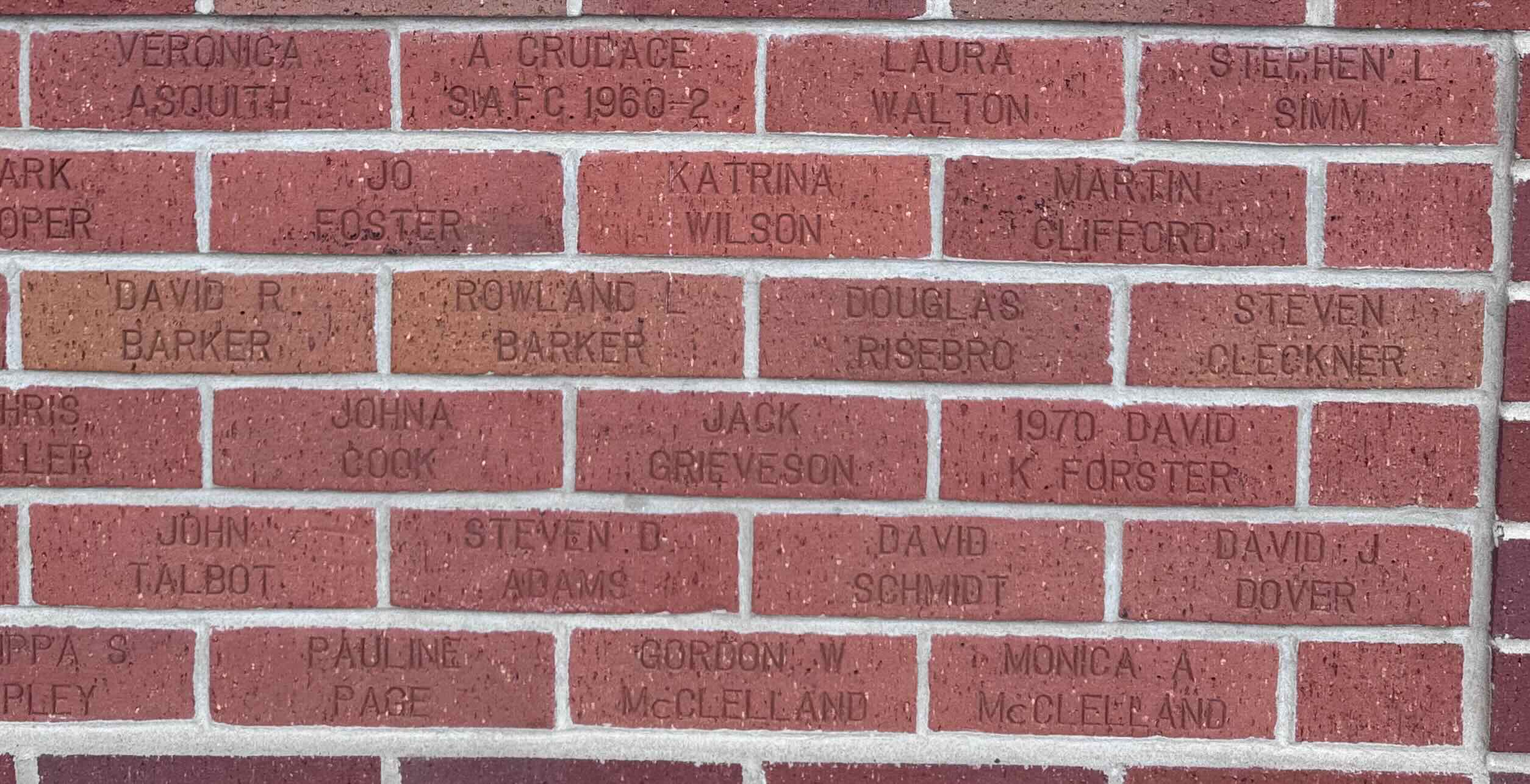 Image of brick for GORDON W. McCLELLAND